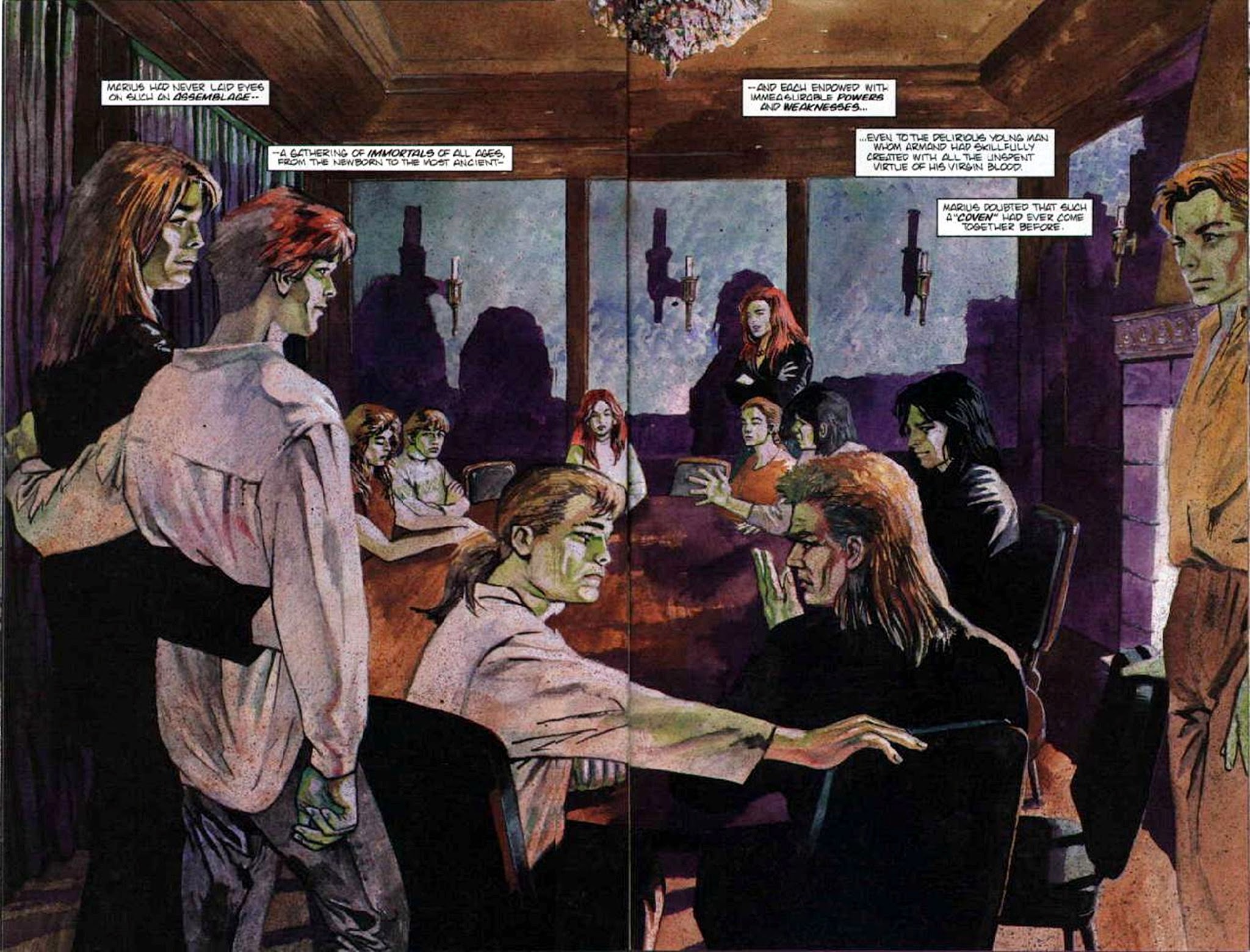 Read online Anne Rice's Queen of the Damned comic -  Issue #8 - 19