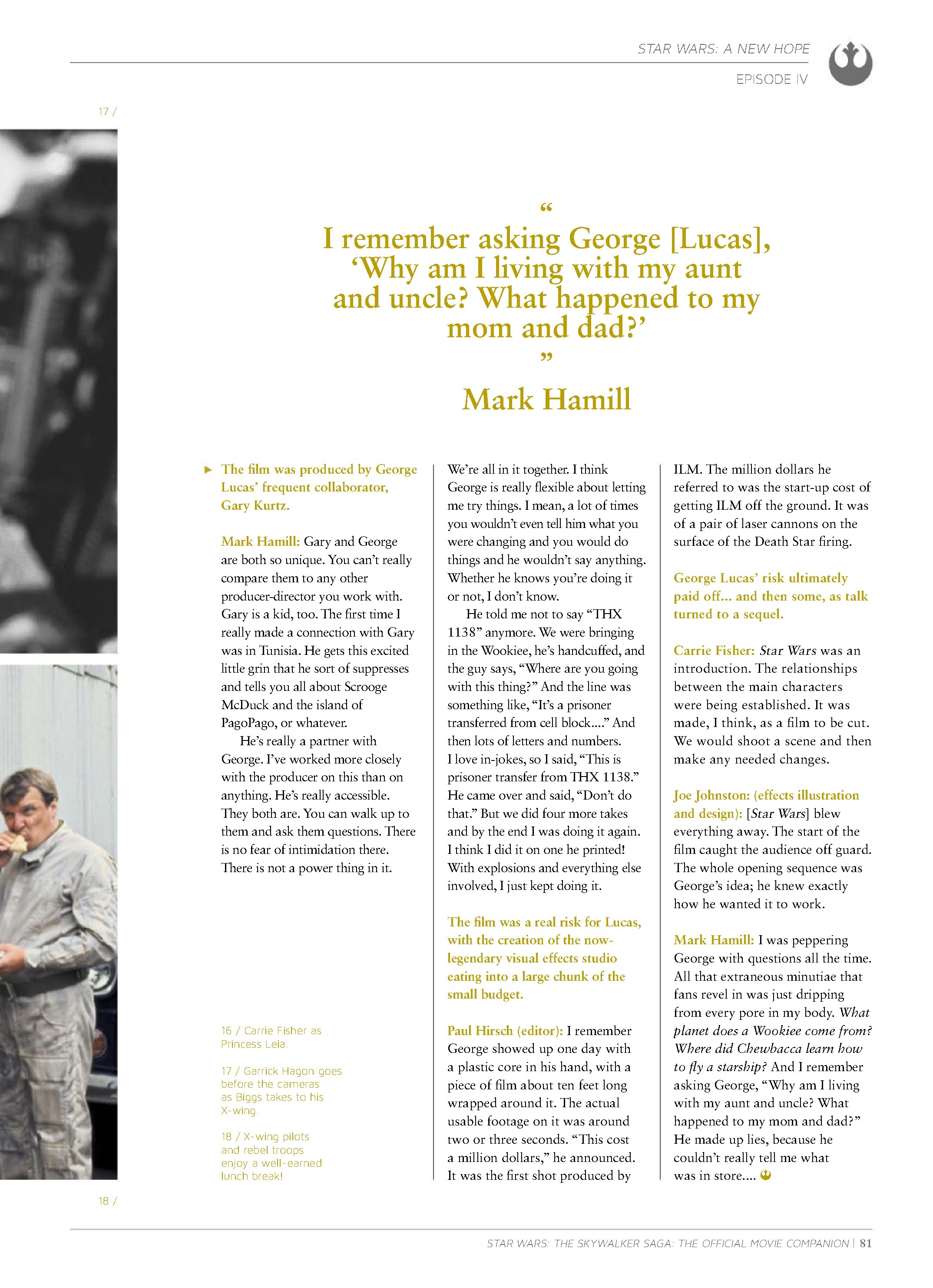 Read online Star Wars: The Skywalker Saga The Official Collector's Edition Book comic -  Issue # TPB (Part 1) - 81