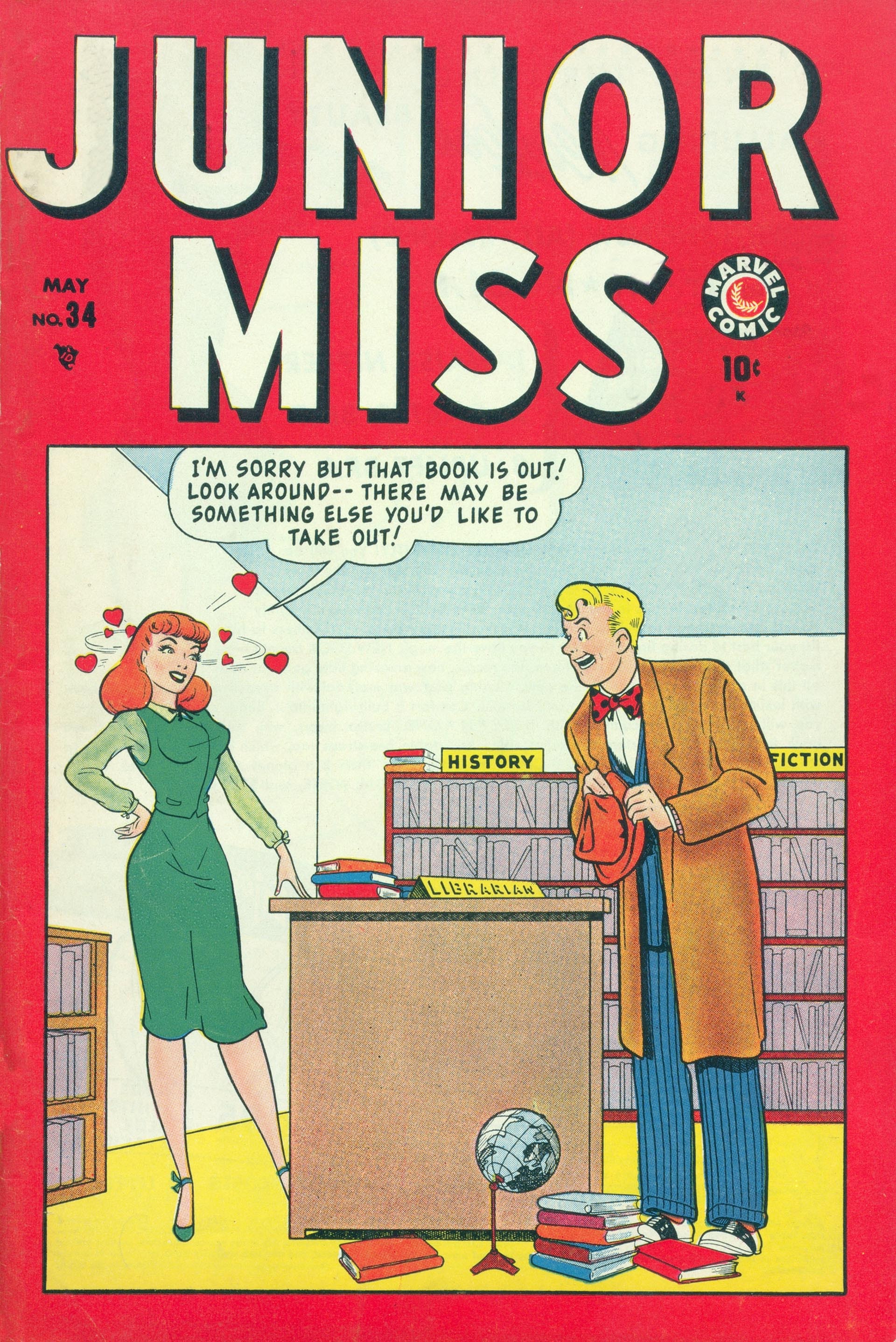 Read online Junior Miss (1947) comic -  Issue #34 - 1