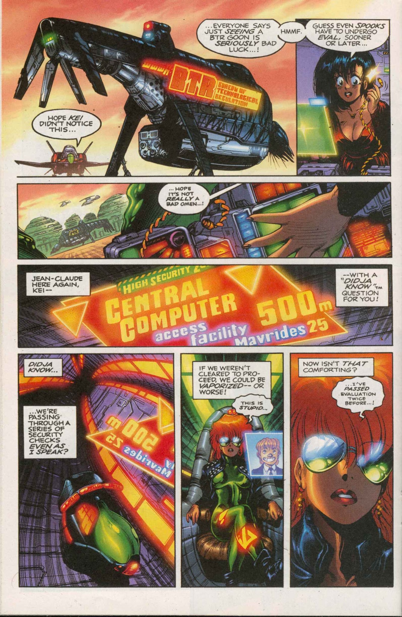 Read online The Dirty Pair: Sim Hell Remastered comic -  Issue #1 - 11
