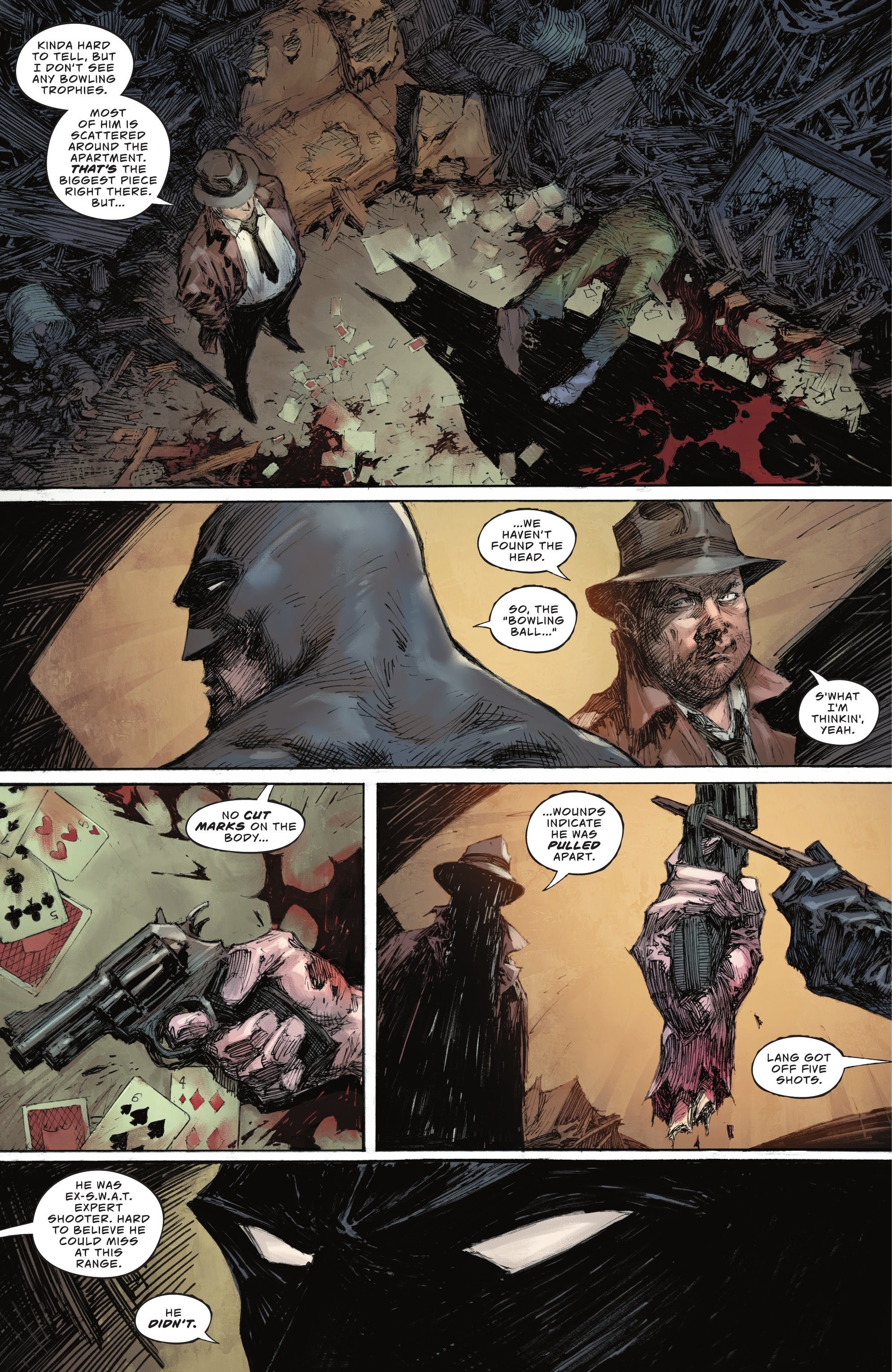 Read online Batman & The Joker: The Deadly Duo comic -  Issue #1 - 6
