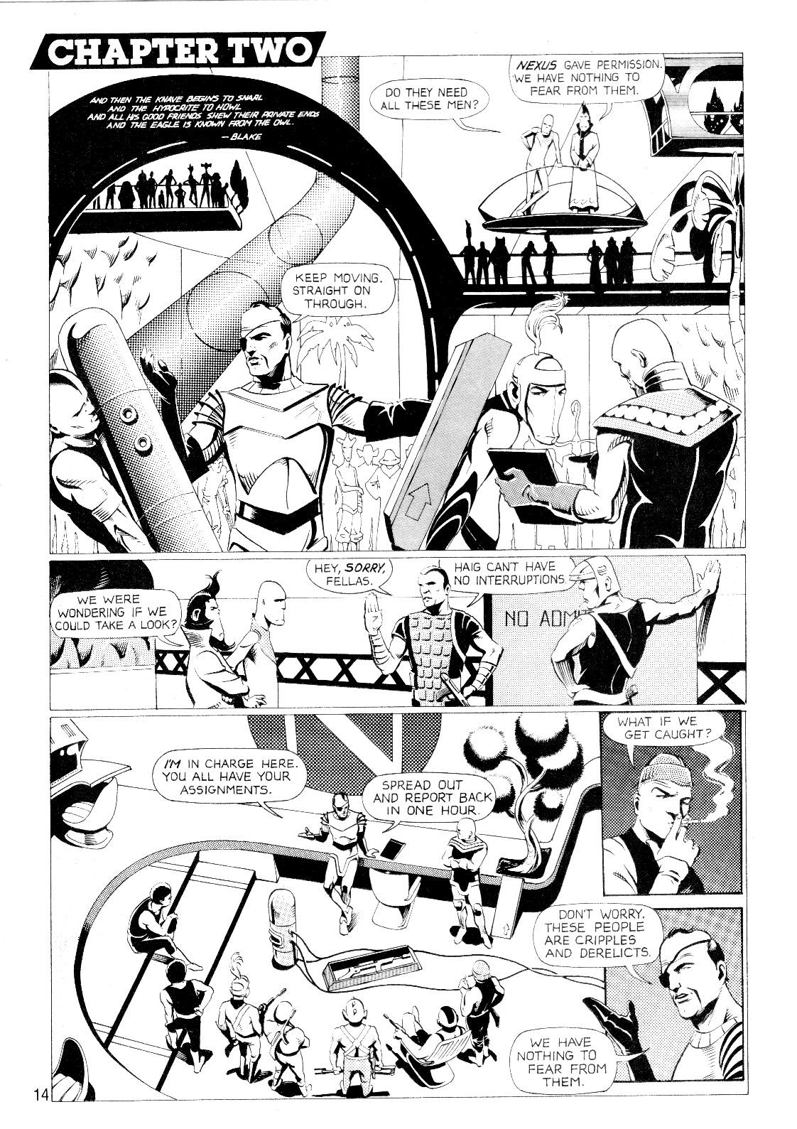 Read online Nexus comic -  Issue #2 - 16