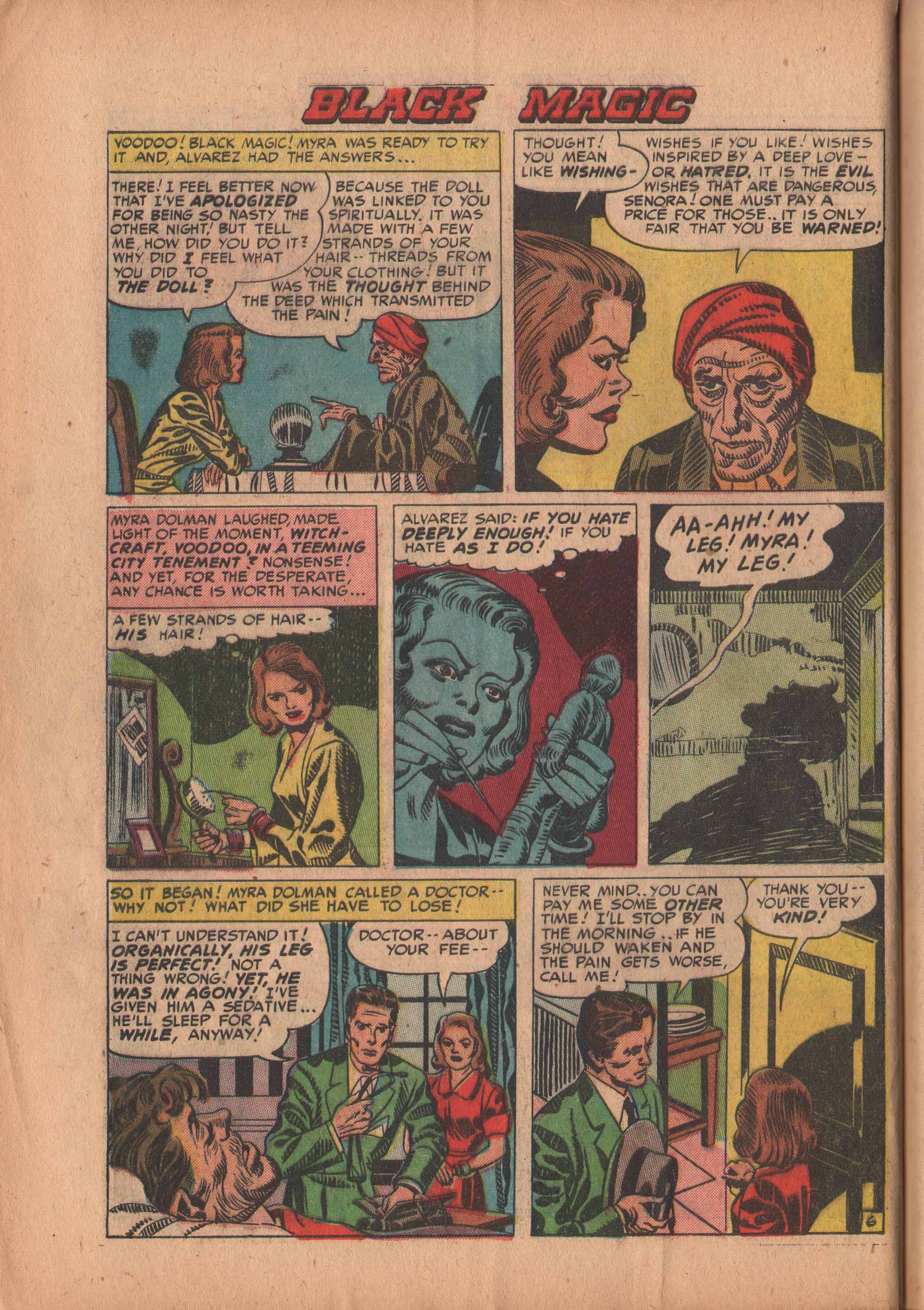 Read online Black Magic (1950) comic -  Issue #4 - 9
