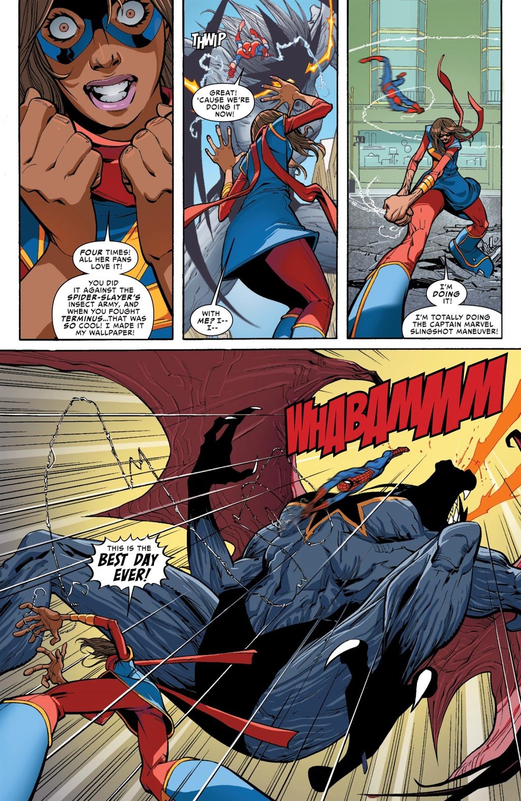Read online Ms. Marvel Meets The Marvel Universe comic -  Issue # TPB (Part 2) - 4