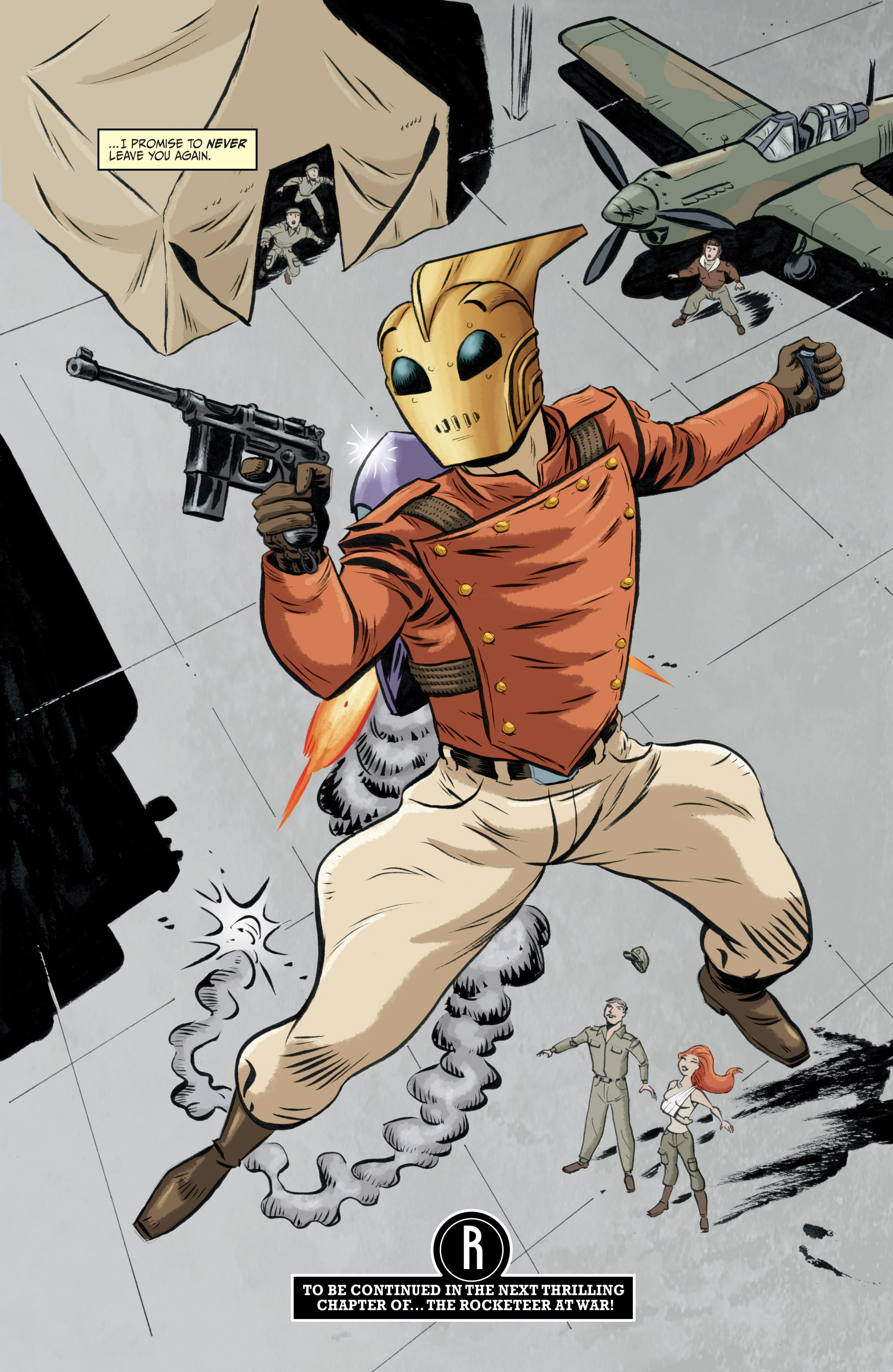 Read online The Rocketeer at War comic -  Issue #1 - 26