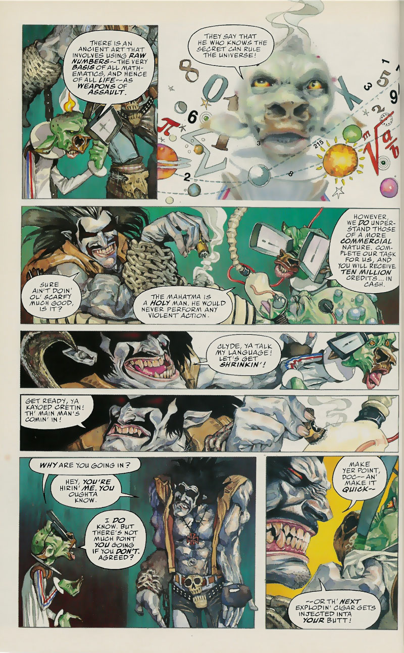 Read online Lobo: Fragtastic Voyage comic -  Issue # Full - 7