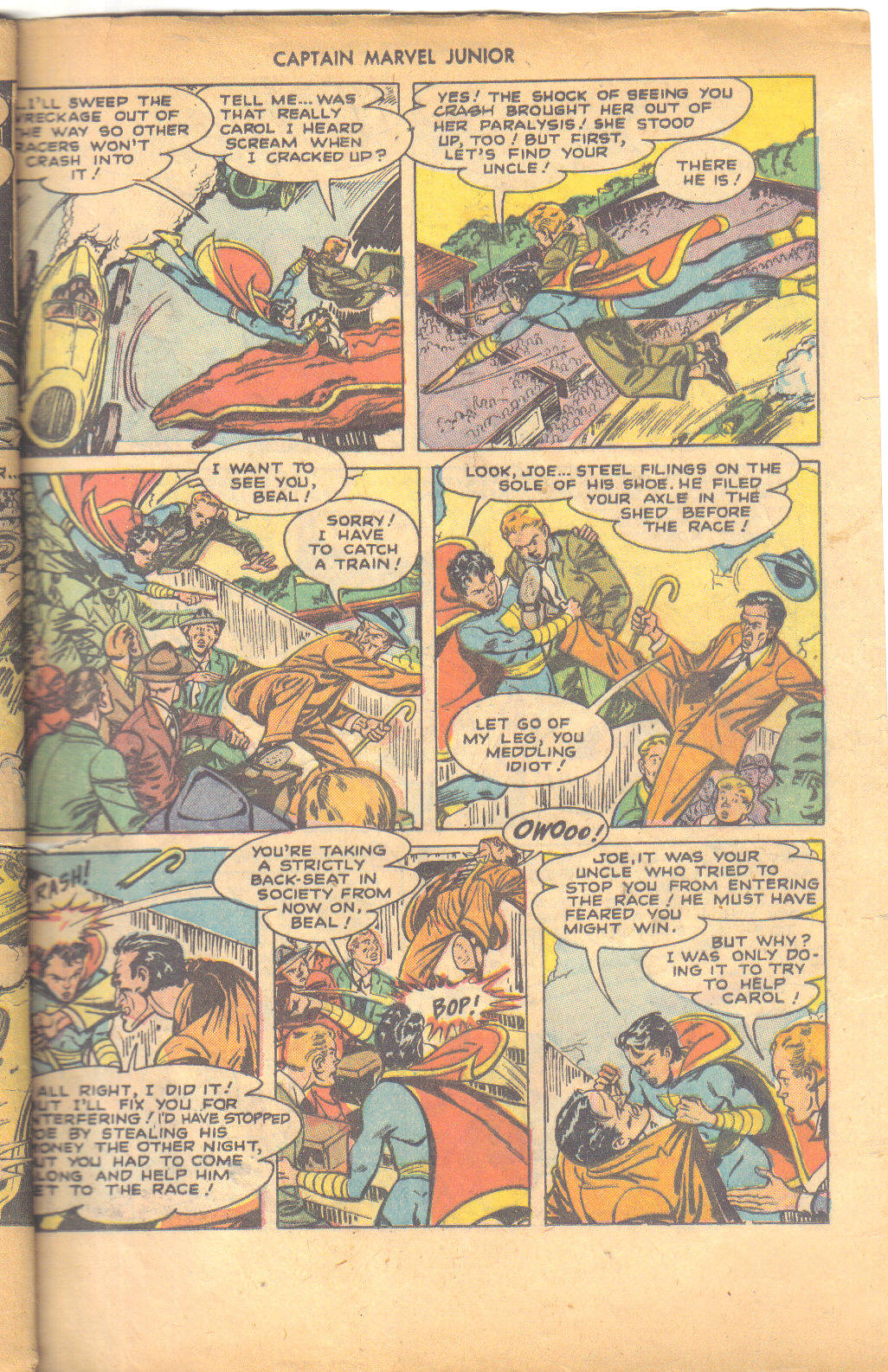 Read online Captain Marvel, Jr. comic -  Issue #66 - 33