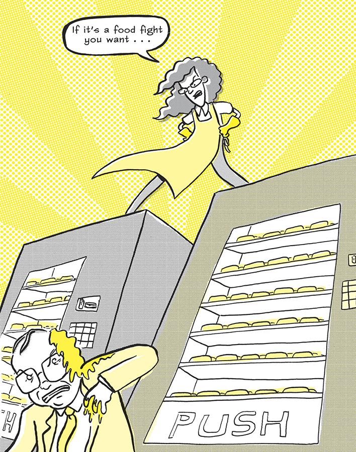 Read online Lunch Lady and the Schoolwide Scuffle comic -  Issue # TPB - 46