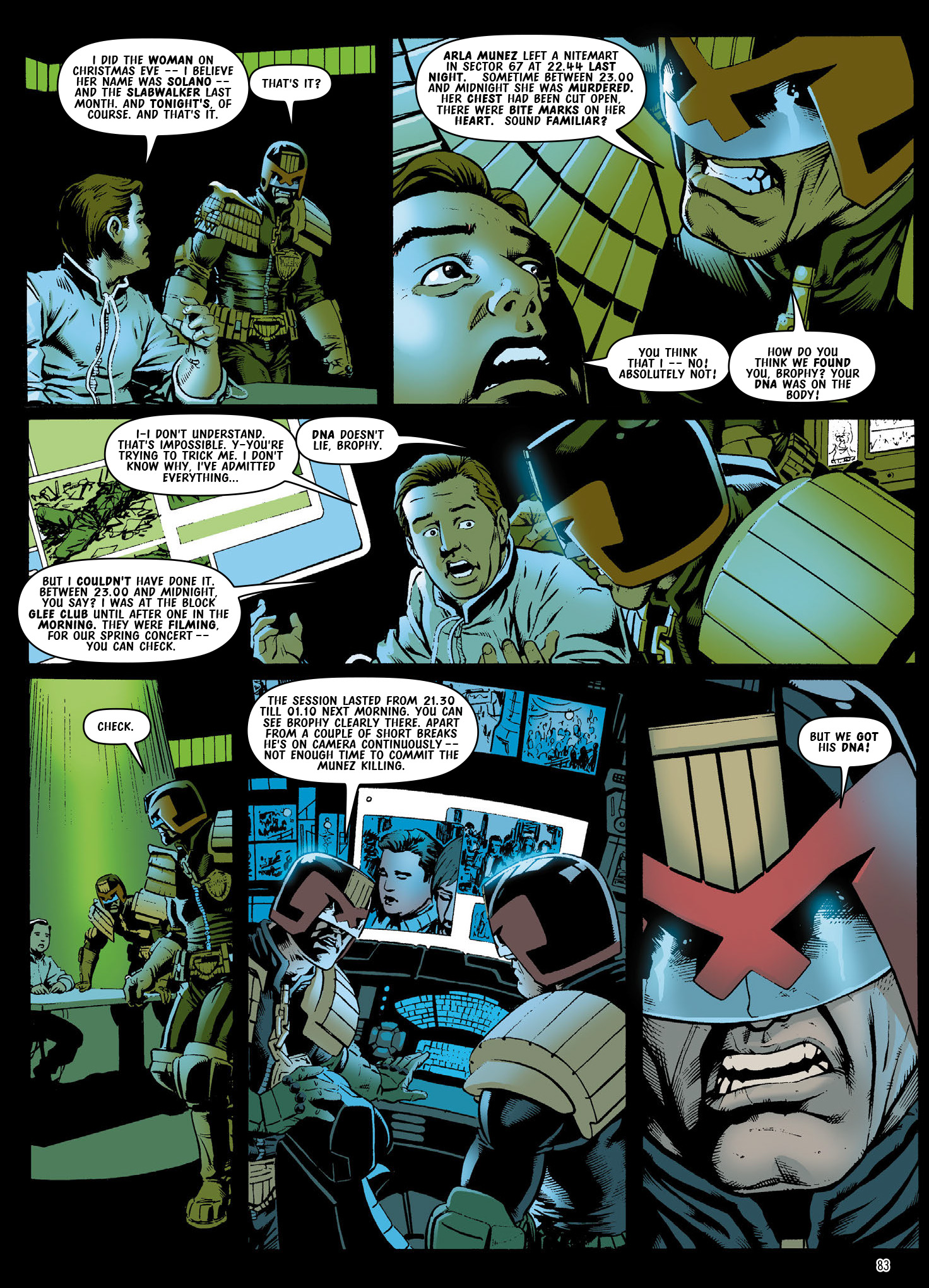 Read online Judge Dredd: The Complete Case Files comic -  Issue # TPB 42 (Part 1) - 85