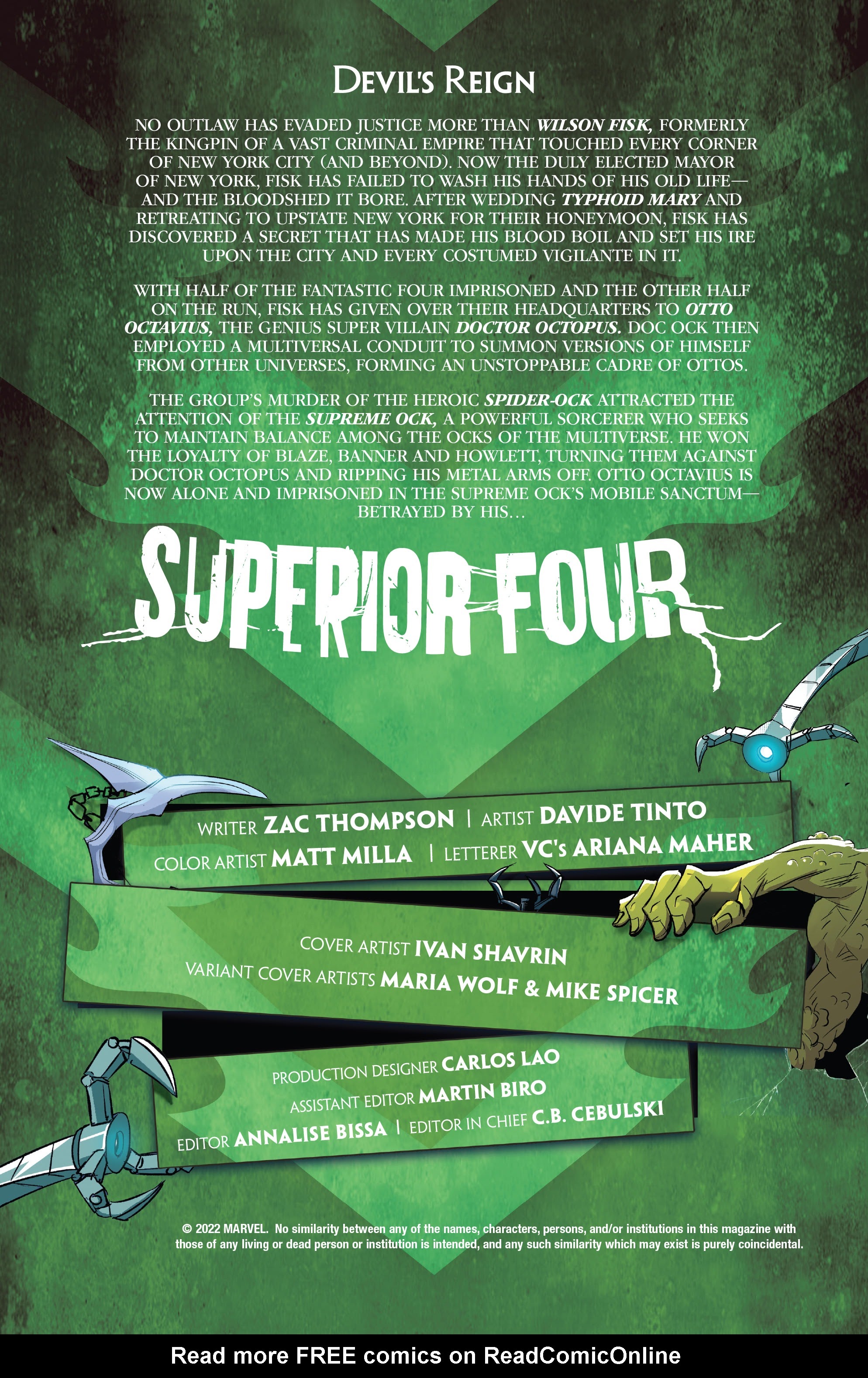 Read online Devil's Reign: Superior Four comic -  Issue #3 - 3