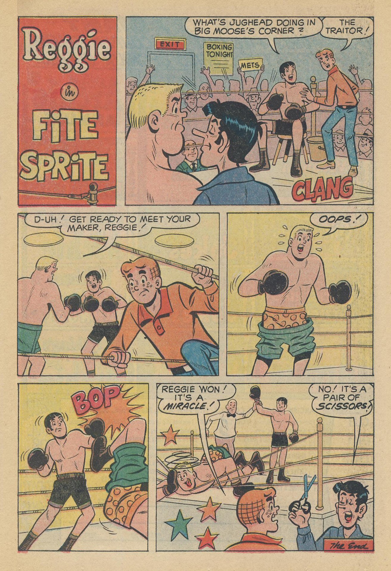 Read online Reggie's Wise Guy Jokes comic -  Issue #14 - 50