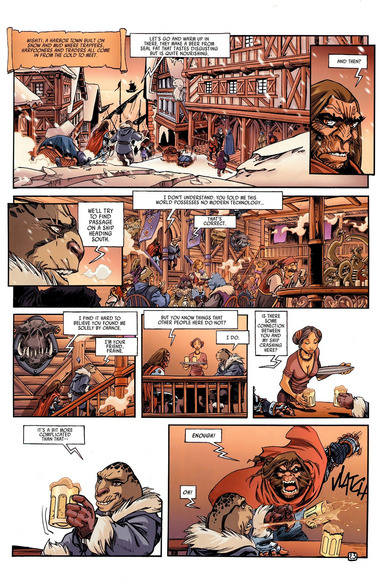 Read online Ythaq: The Forsaken World comic -  Issue #3 - 27
