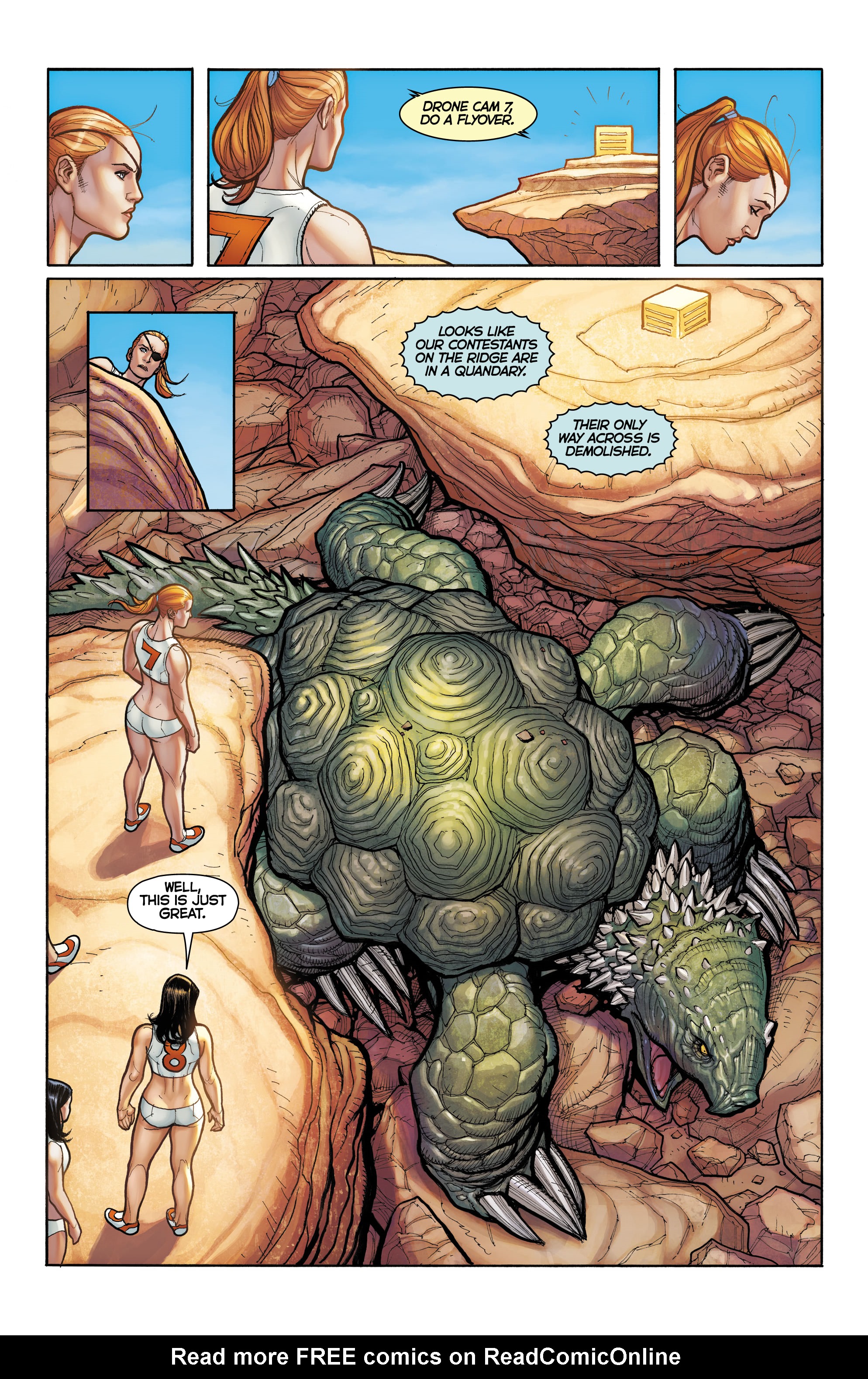 Read online Fight Girls comic -  Issue #2 - 18