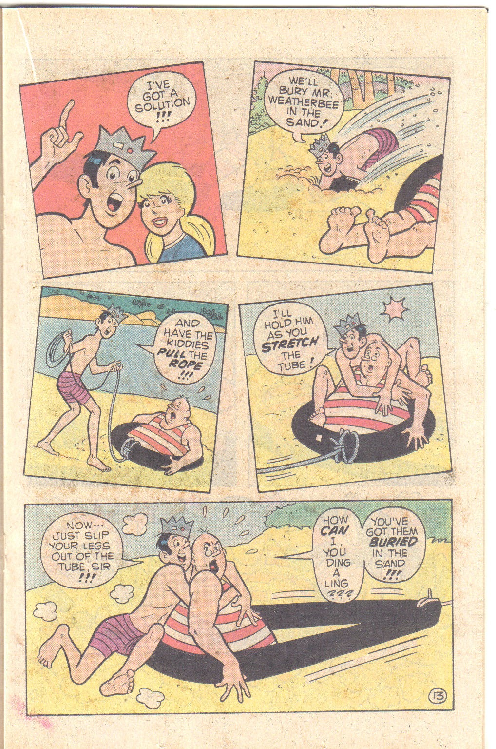 Read online Archie and Mr. Weatherbee comic -  Issue # Full - 15