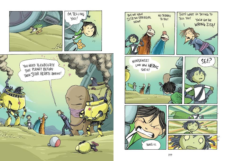 Read online Legends of Zita the Spacegirl comic -  Issue # TPB - 78