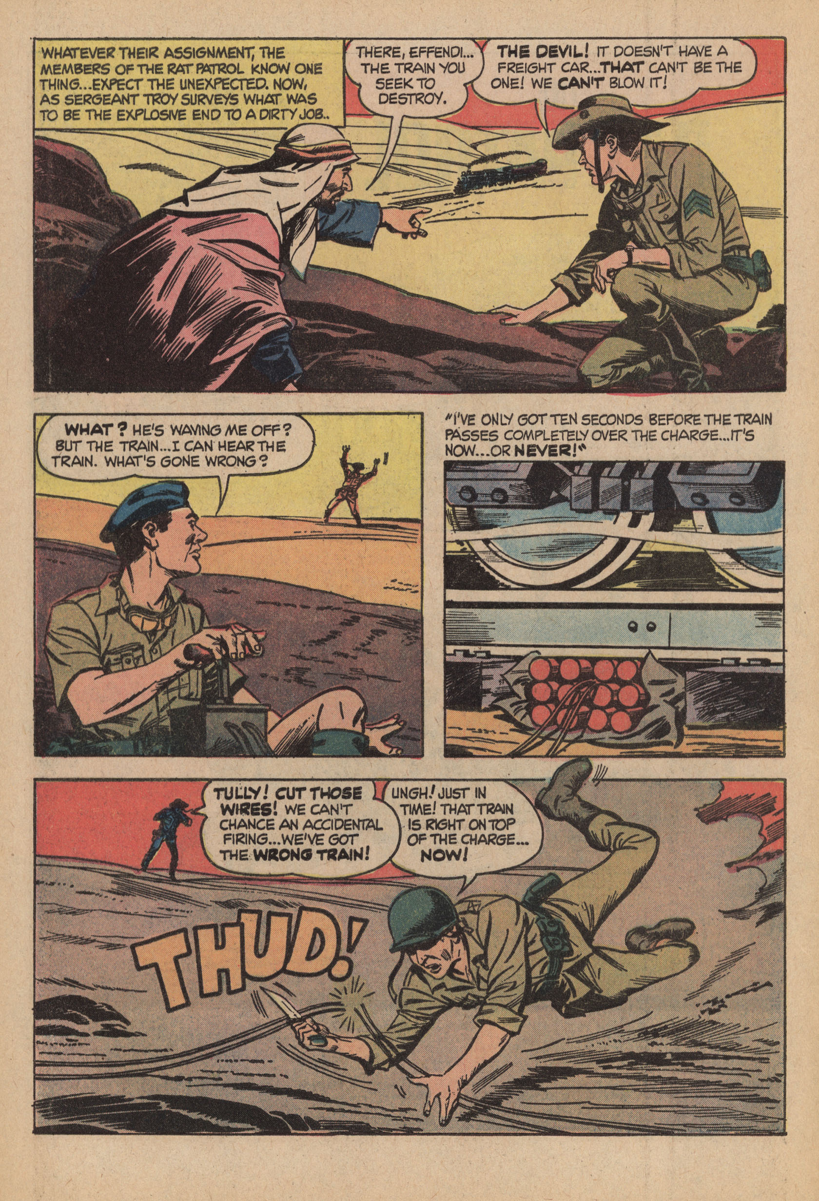 Read online The Rat Patrol comic -  Issue #4 - 4