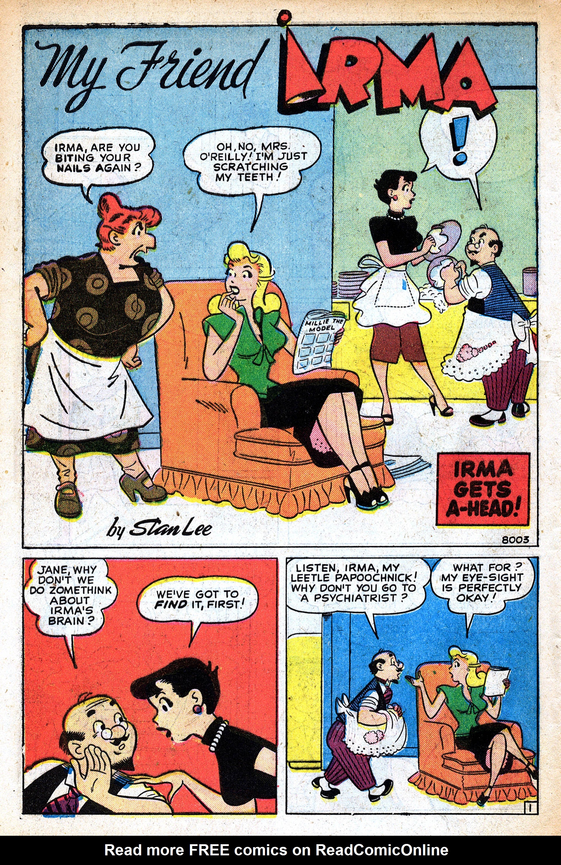 Read online My Friend Irma comic -  Issue #8 - 42
