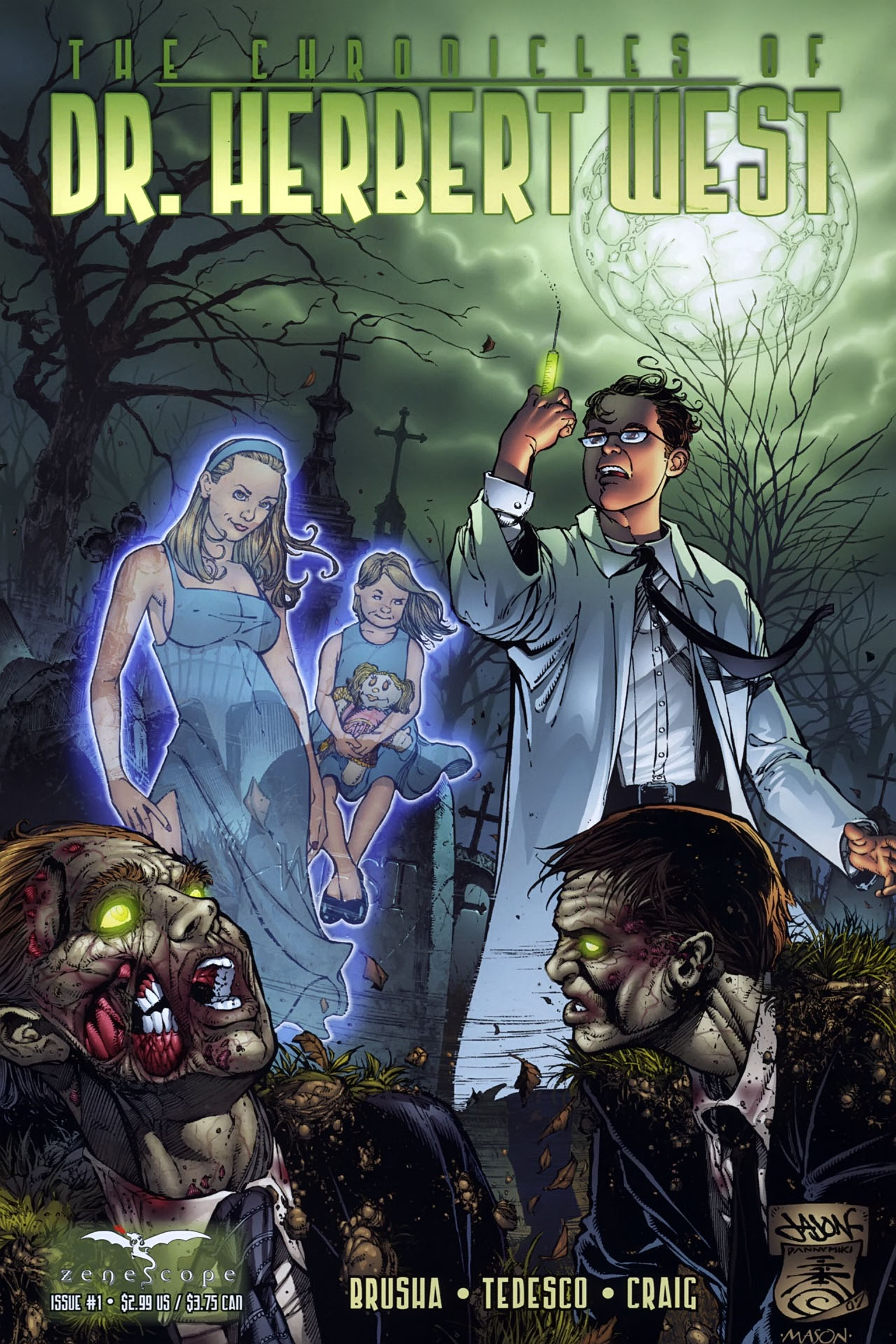 Read online The Chronicles of Dr. Herbert West comic -  Issue #1 - 1