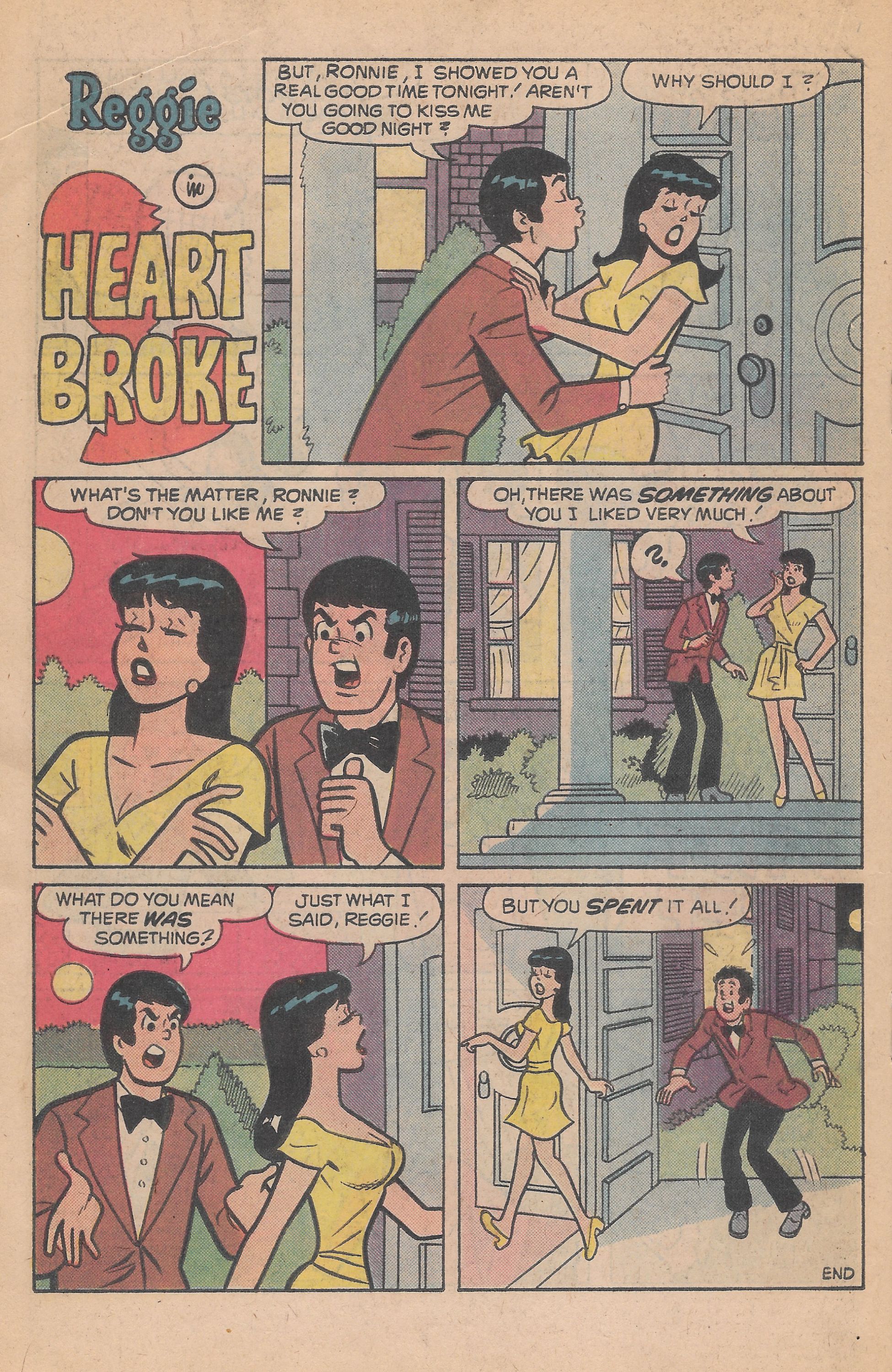 Read online Reggie's Wise Guy Jokes comic -  Issue #54 - 18