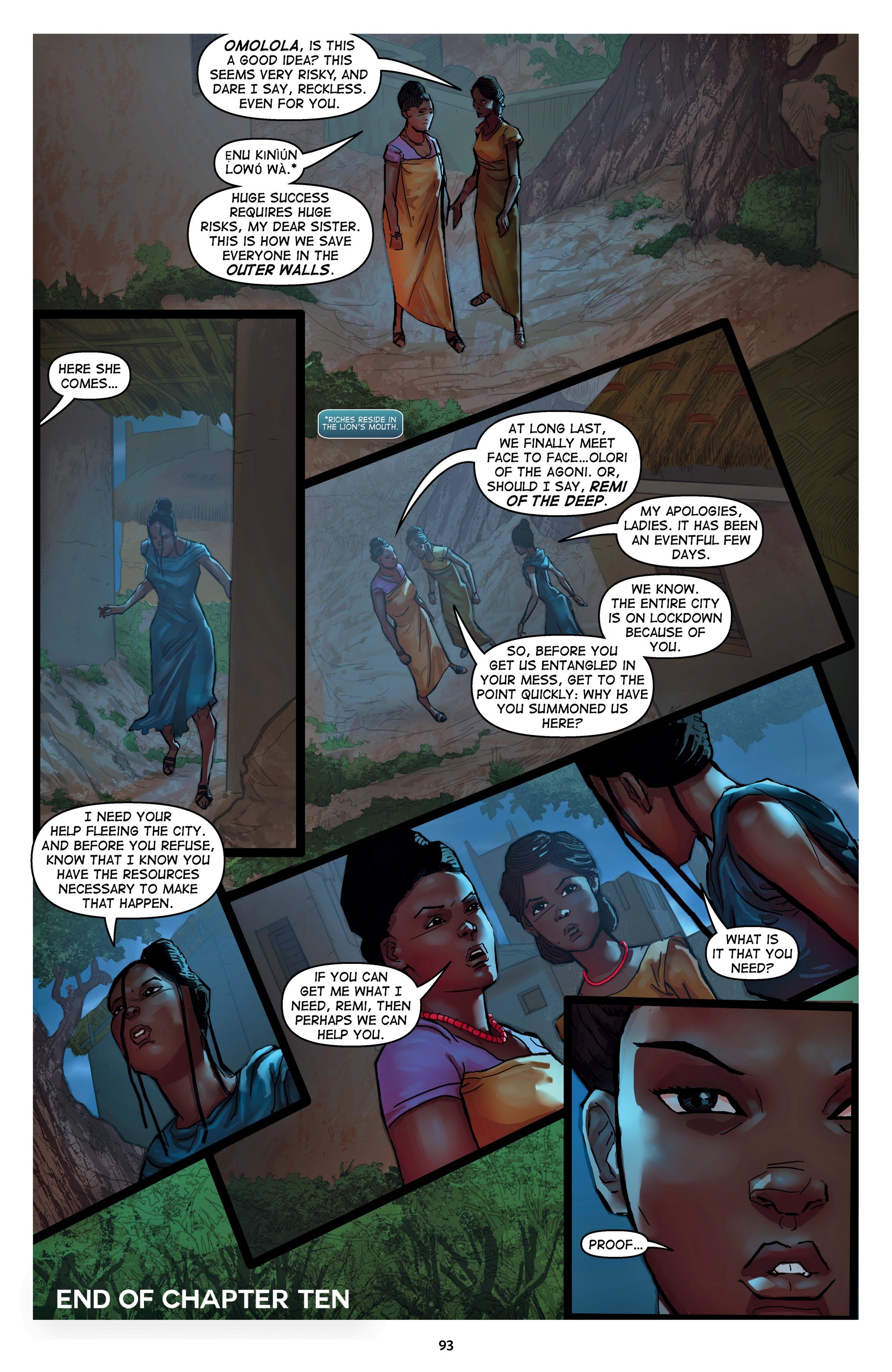 Read online Iyanu: Child of Wonder comic -  Issue # TPB 2 - 93