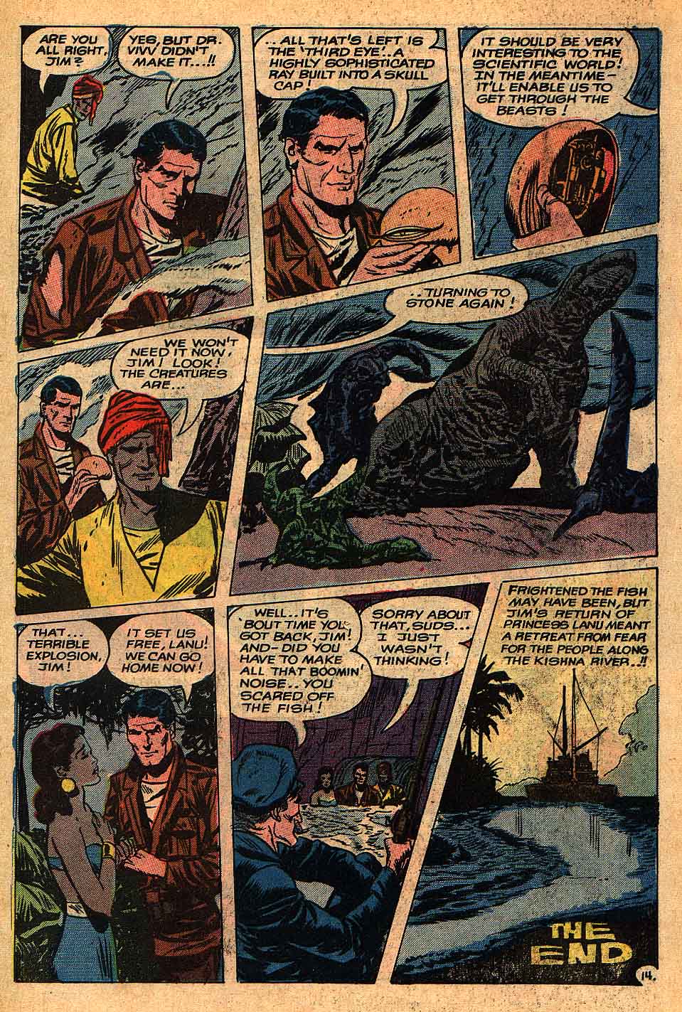 Read online Jungle Jim (1969) comic -  Issue #23 - 18