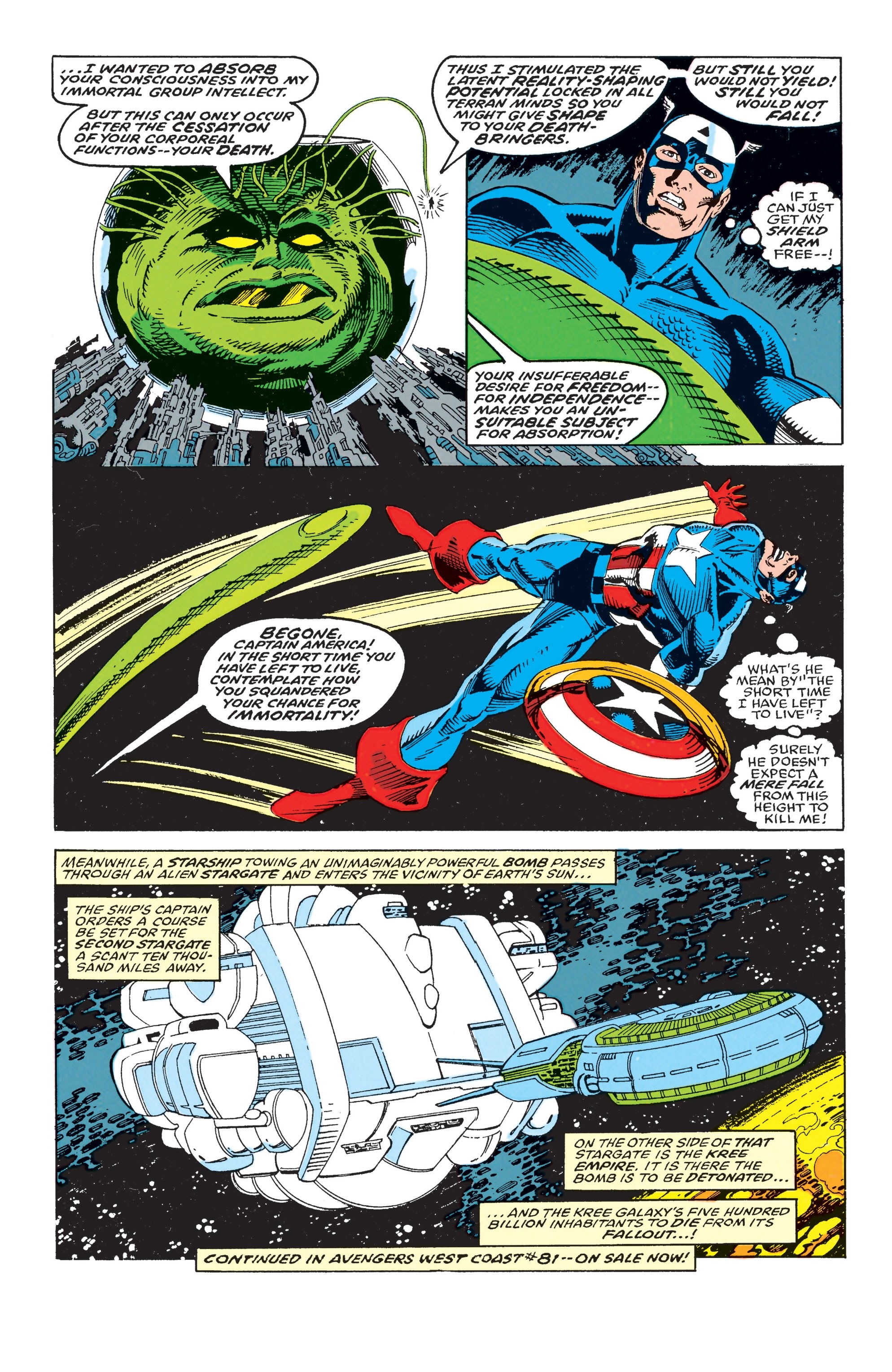 Read online Avengers Epic Collection: Operation Galactic Storm comic -  Issue # TPB (Part 4) - 34