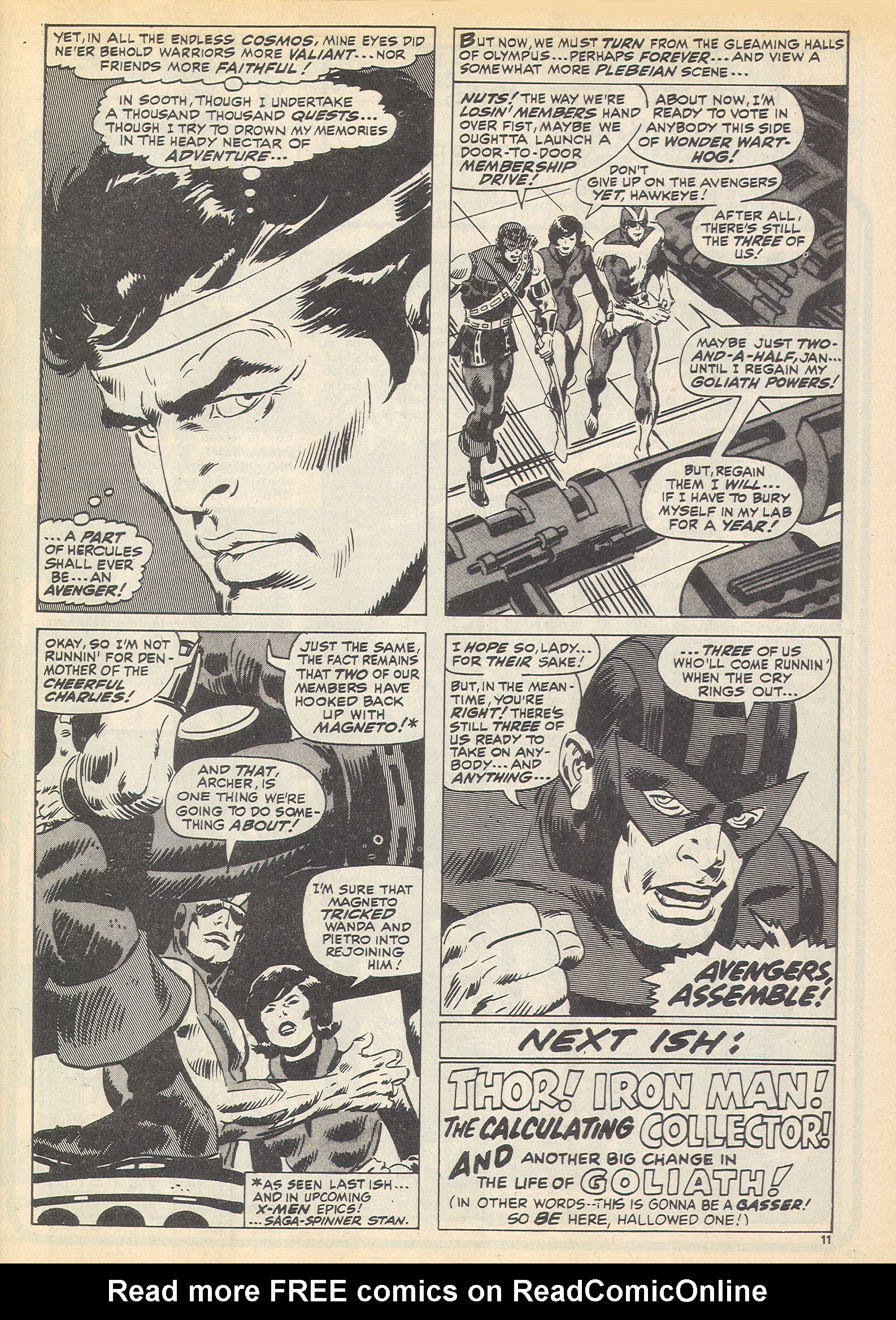 Read online The Avengers (1973) comic -  Issue #67 - 11