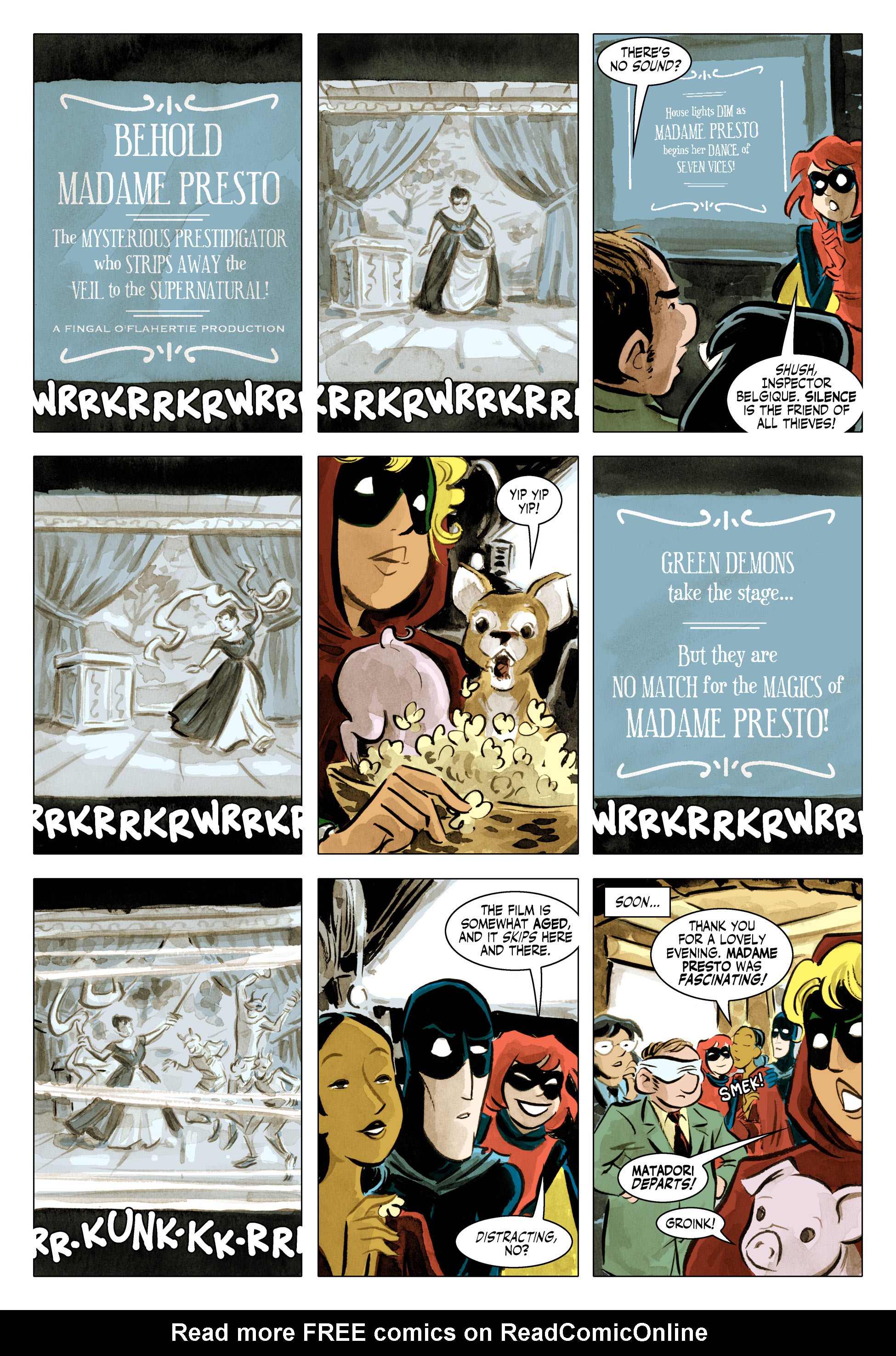 Read online Bandette (2012) comic -  Issue #10 - 18