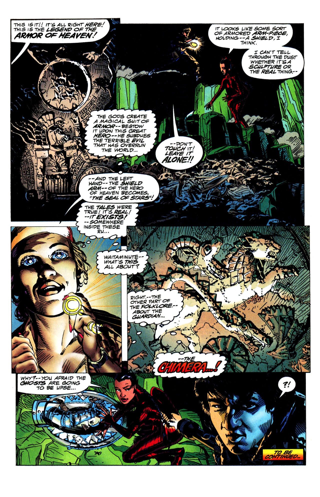 Read online Jackie Chan's Spartan X: The Armour of Heaven comic -  Issue #3 - 24