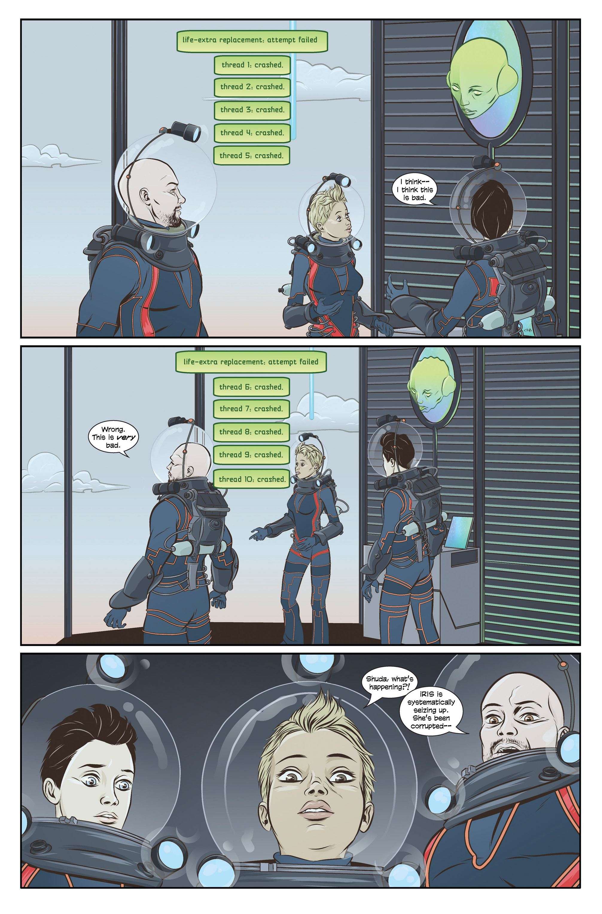 Read online Skinned comic -  Issue #2 - 7