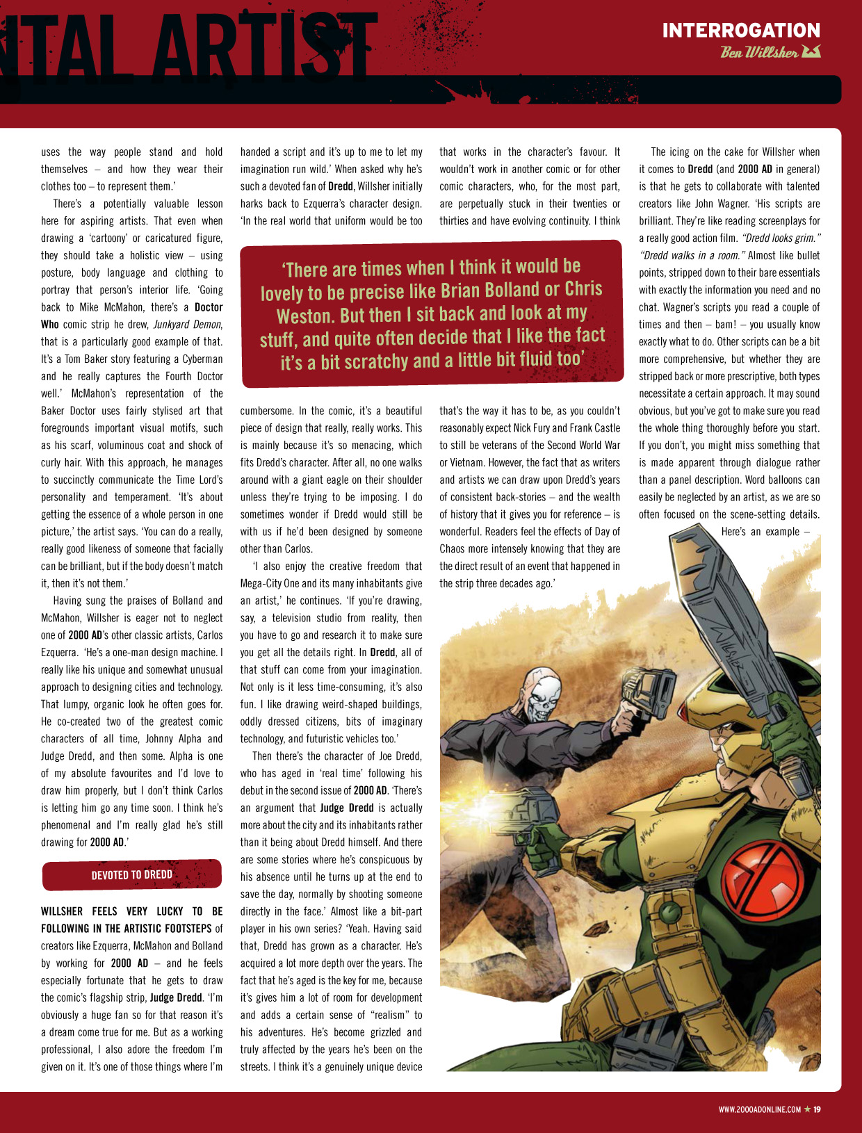 Read online Judge Dredd Megazine (Vol. 5) comic -  Issue #336 - 19