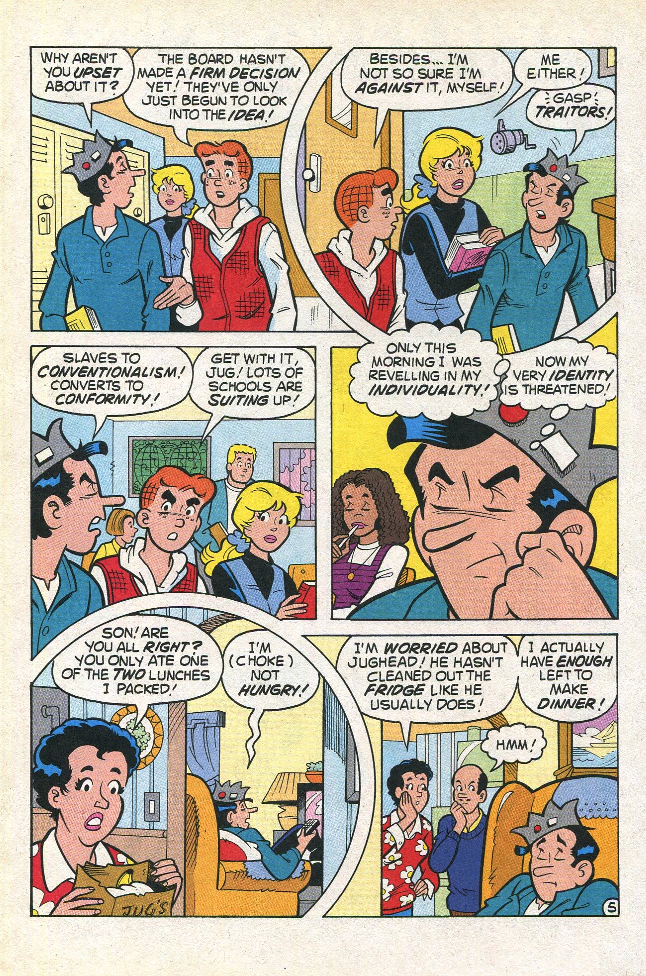 Read online Archie's Pal Jughead Comics comic -  Issue #100 - 7