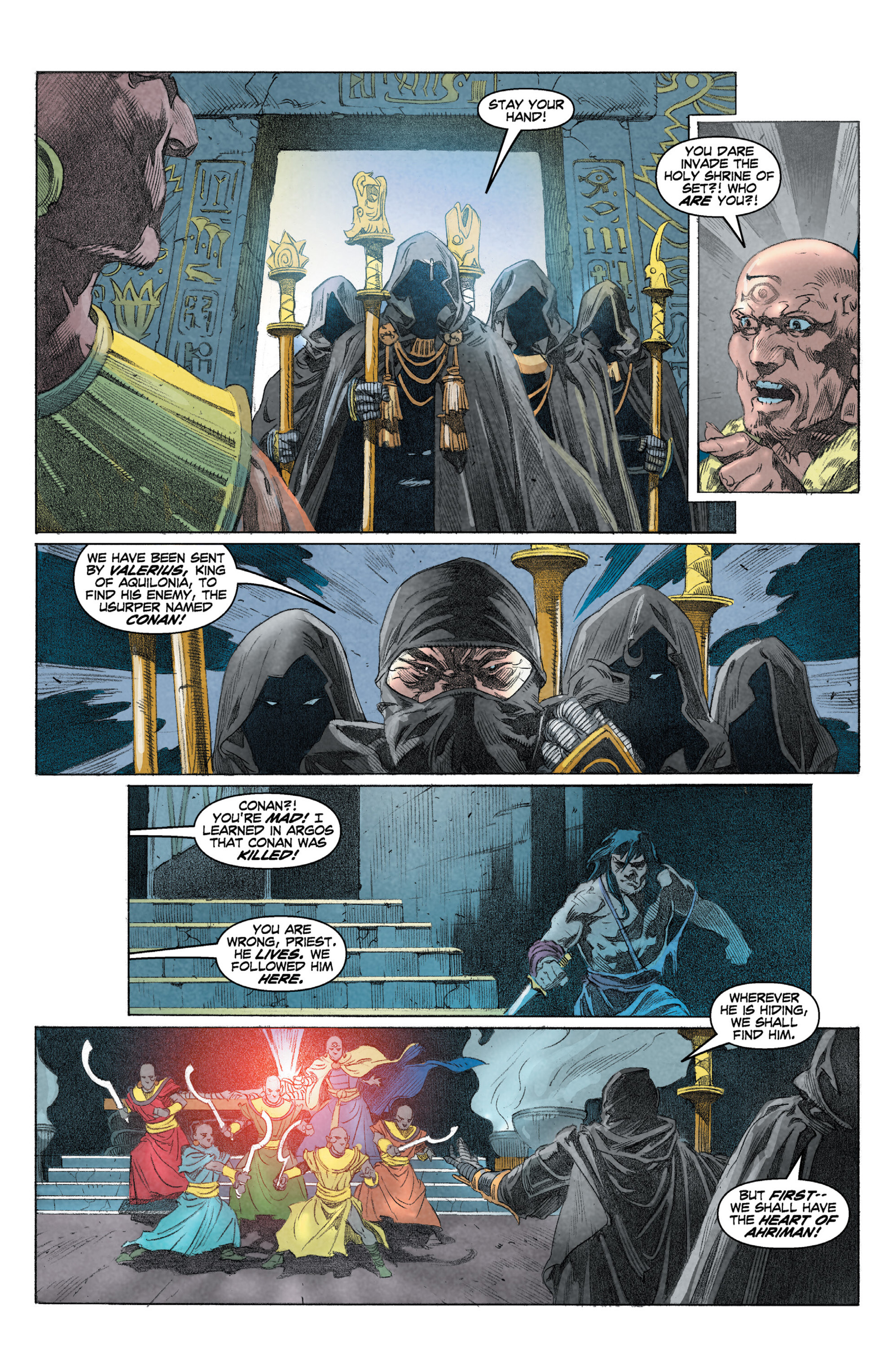 Read online King Conan Chronicles Epic Collection comic -  Issue # Wolves And Dragons (Part 3) - 27