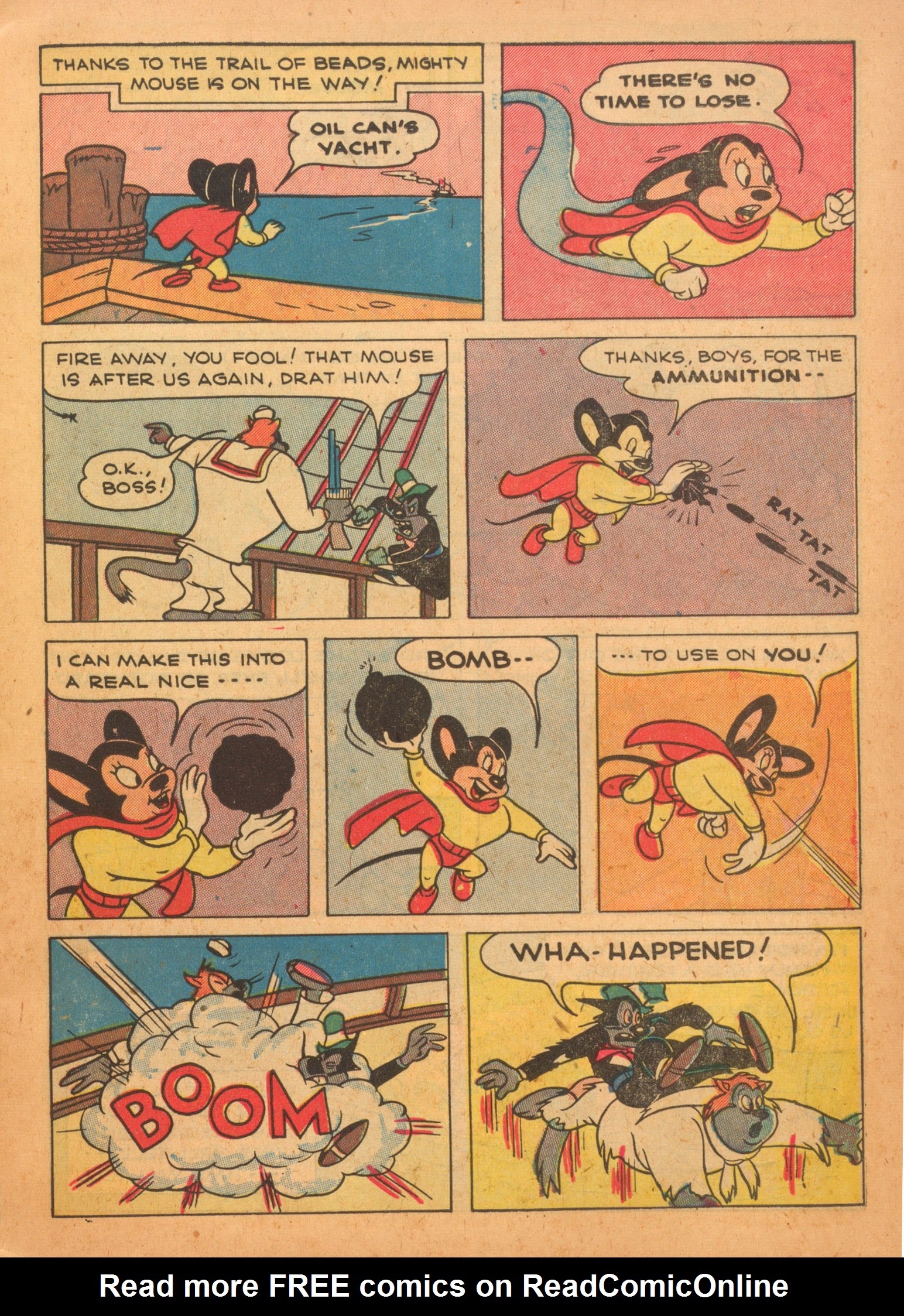 Read online Paul Terry's Mighty Mouse Comics comic -  Issue #16 - 9