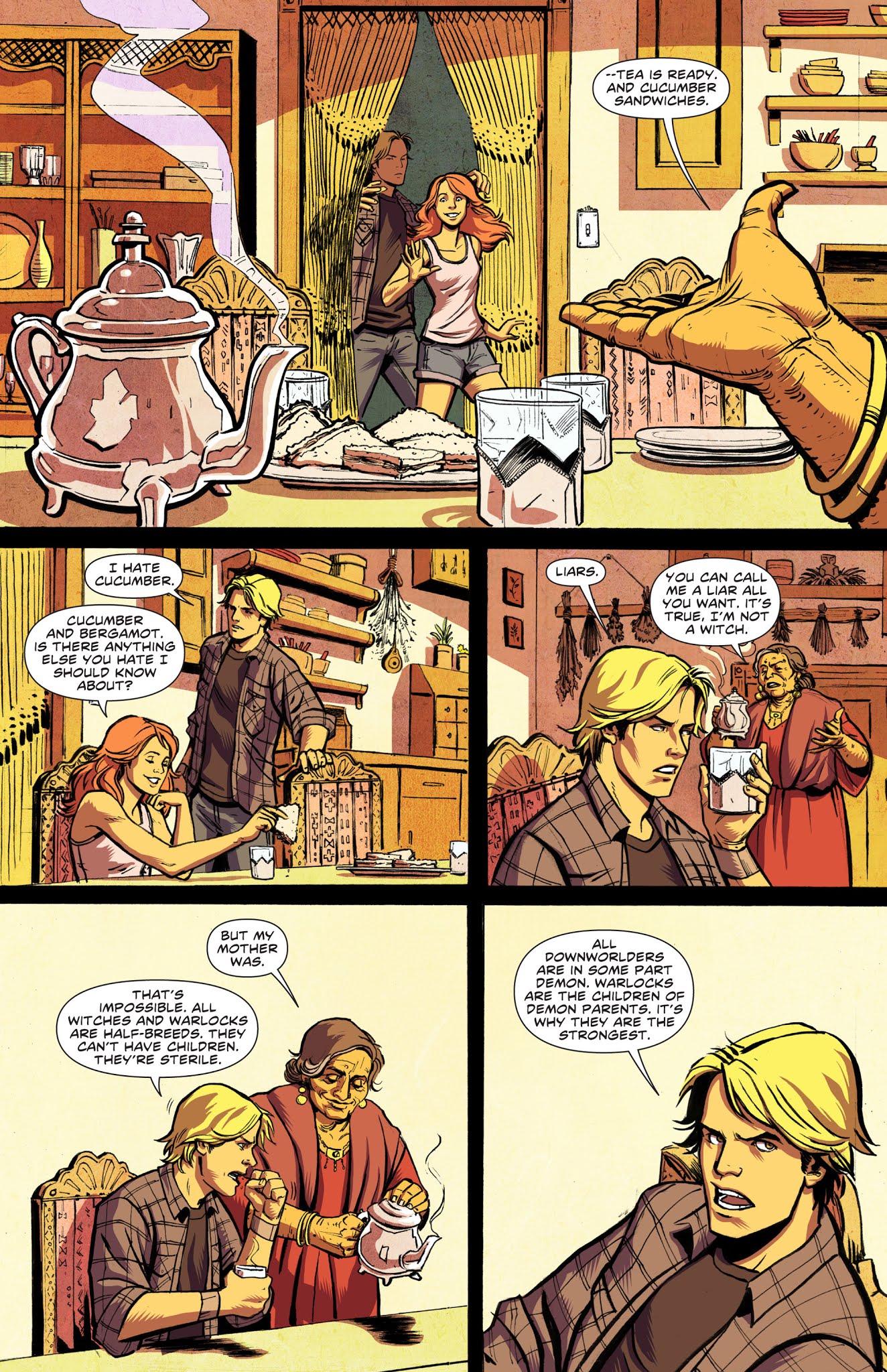 Read online The Mortal Instruments: City of Bones comic -  Issue #3 - 10