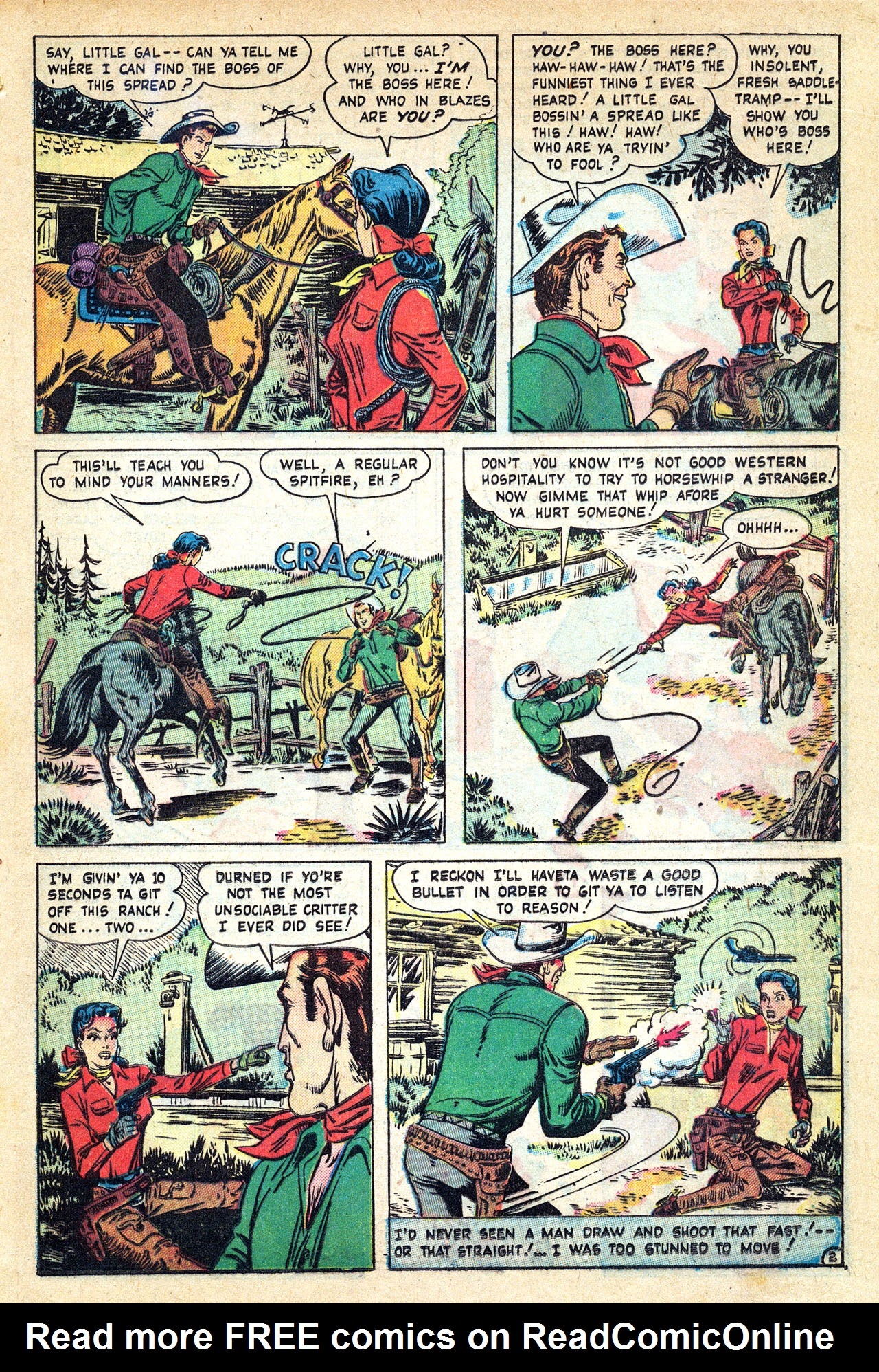 Read online Western Life Romances comic -  Issue #2 - 17
