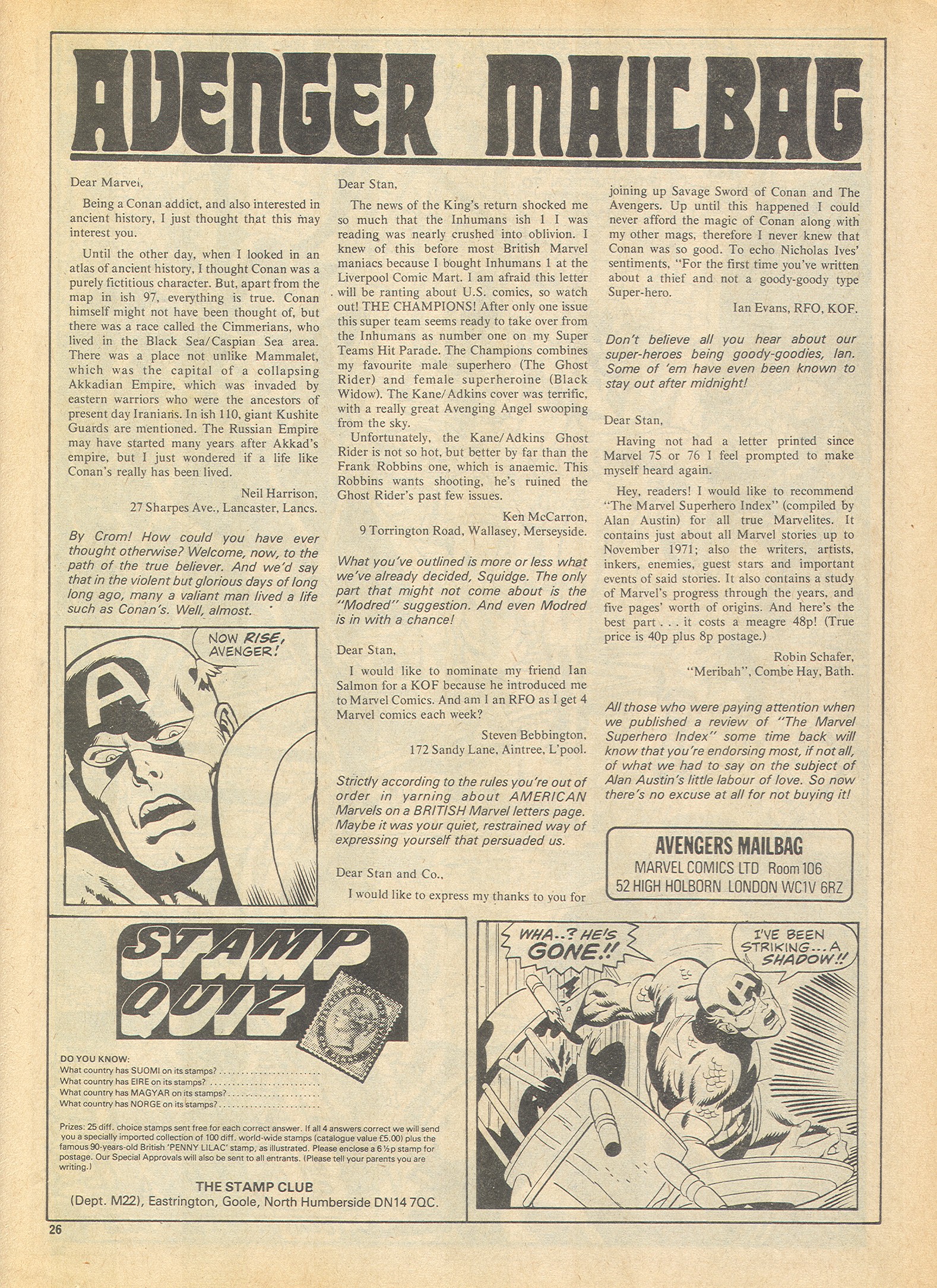 Read online The Avengers (1973) comic -  Issue #121 - 25