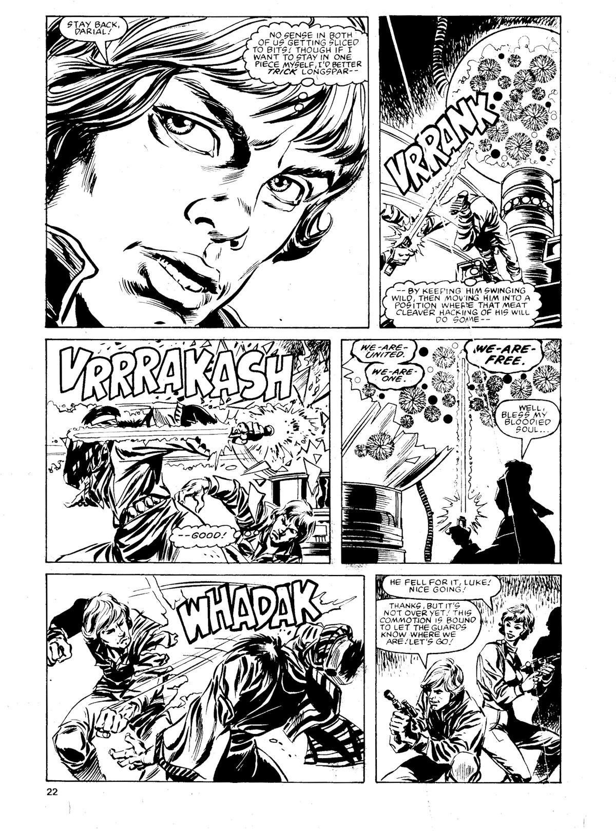 Read online Star Wars Weekly comic -  Issue #166 - 22