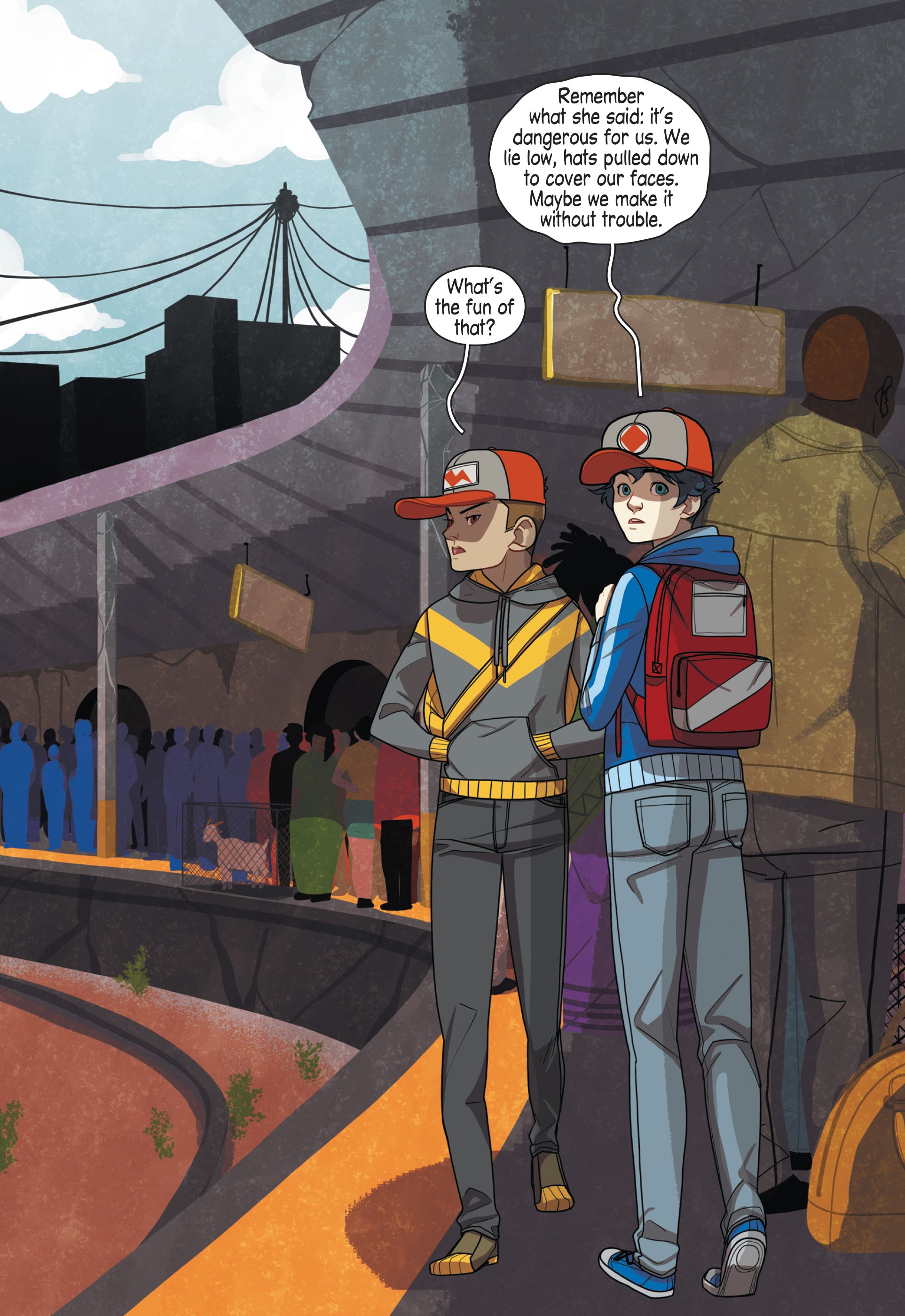 Read online Super Sons: Escape to Landis comic -  Issue # TPB (Part 1) - 63