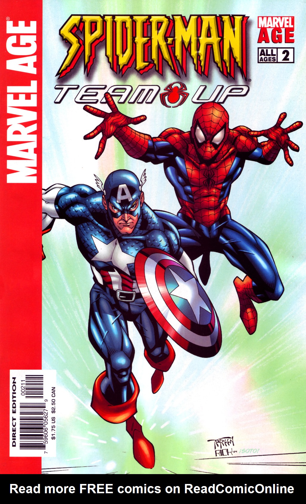 Read online Marvel Age: Spider-Man Team-Up comic -  Issue #2 - 1