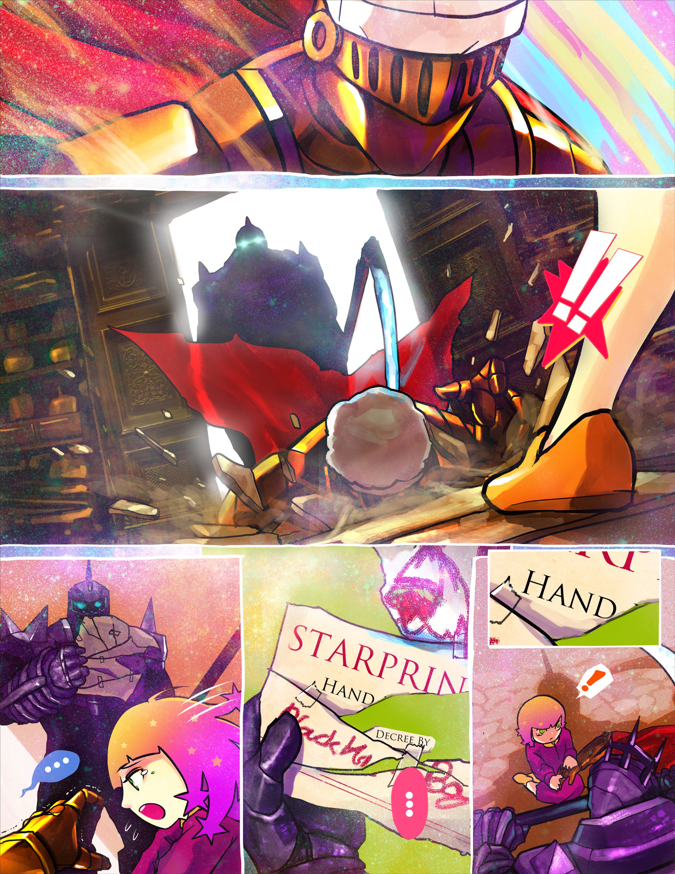 Read online Starpunch Girl comic -  Issue #3 - 11