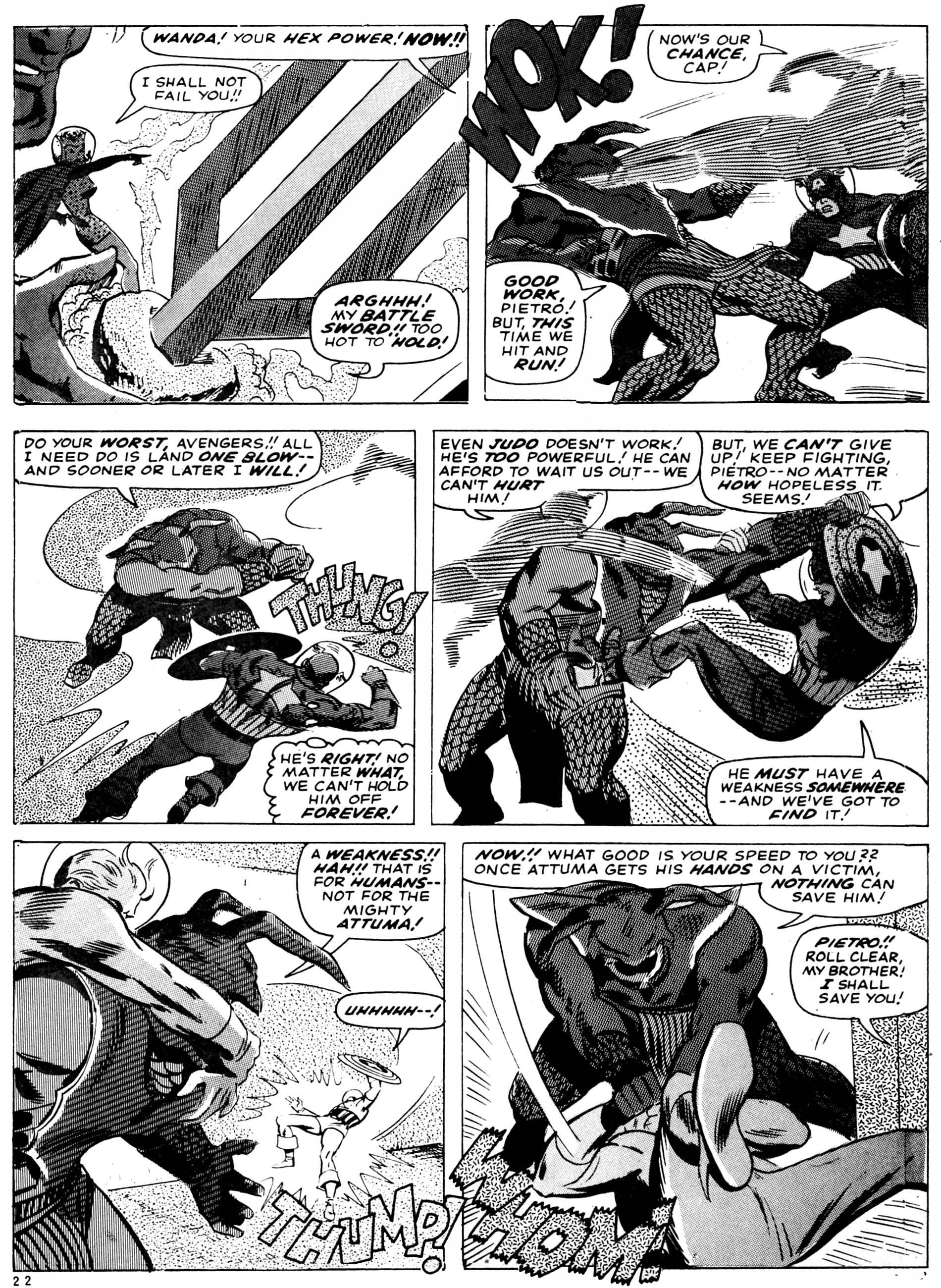 Read online The Avengers (1973) comic -  Issue #23 - 22