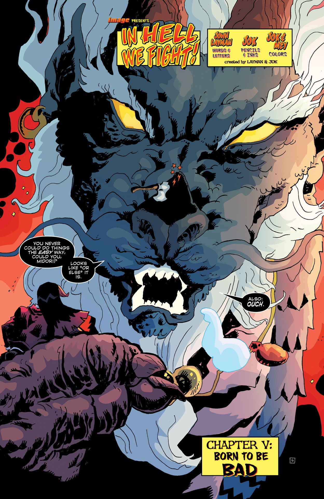 Read online In Hell We Fight! comic -  Issue #5 - 8