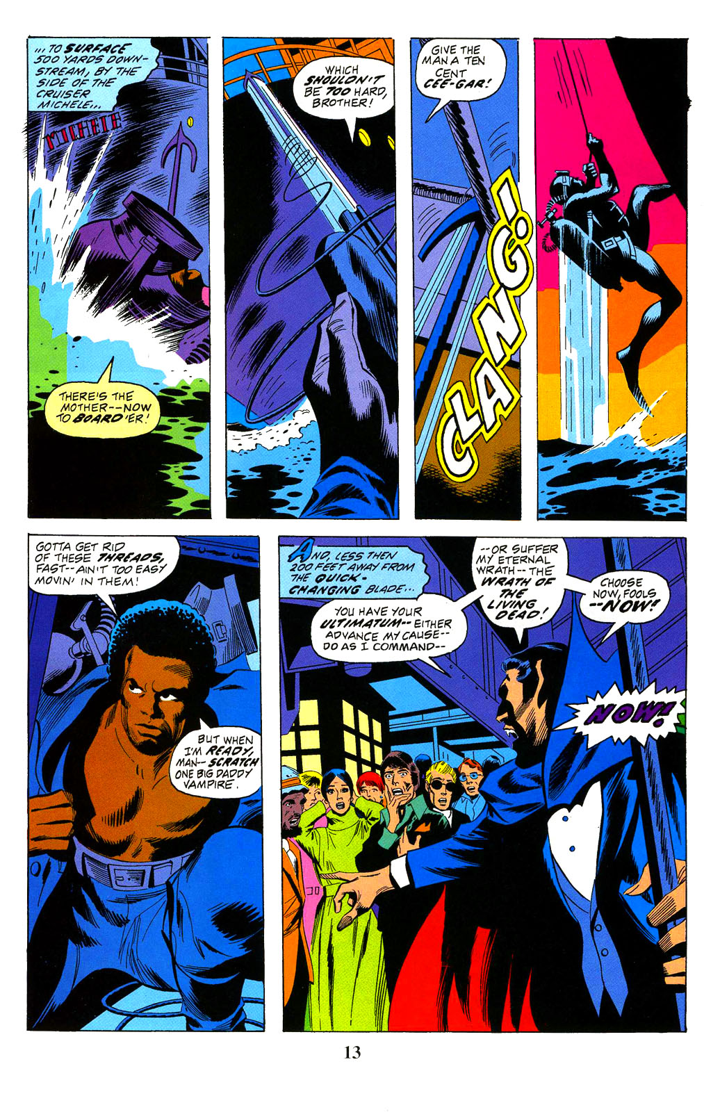 Read online Marvel Milestones: Blade, Man-Thing and Satana comic -  Issue # Full - 15
