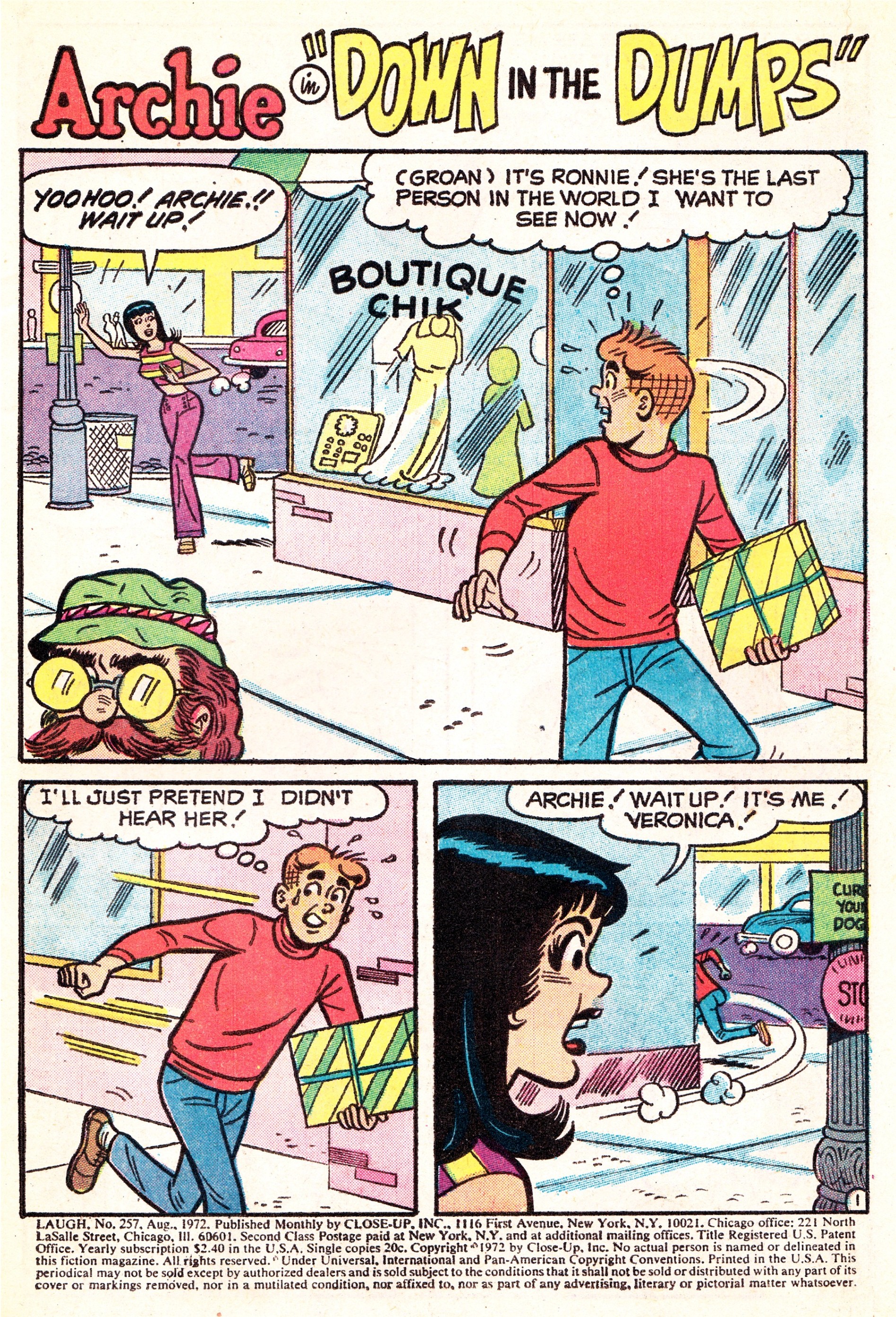 Read online Laugh (Comics) comic -  Issue #257 - 3