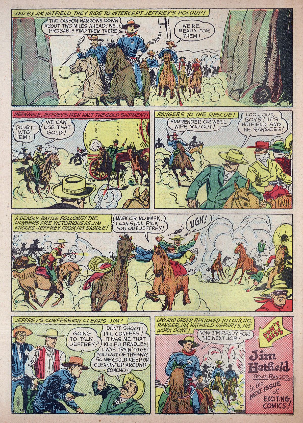 Read online Exciting Comics comic -  Issue #3 - 64