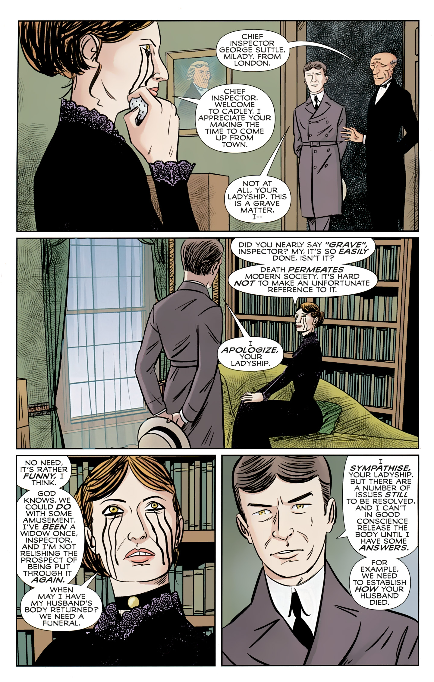 Read online The New Deadwardians comic -  Issue #5 - 5