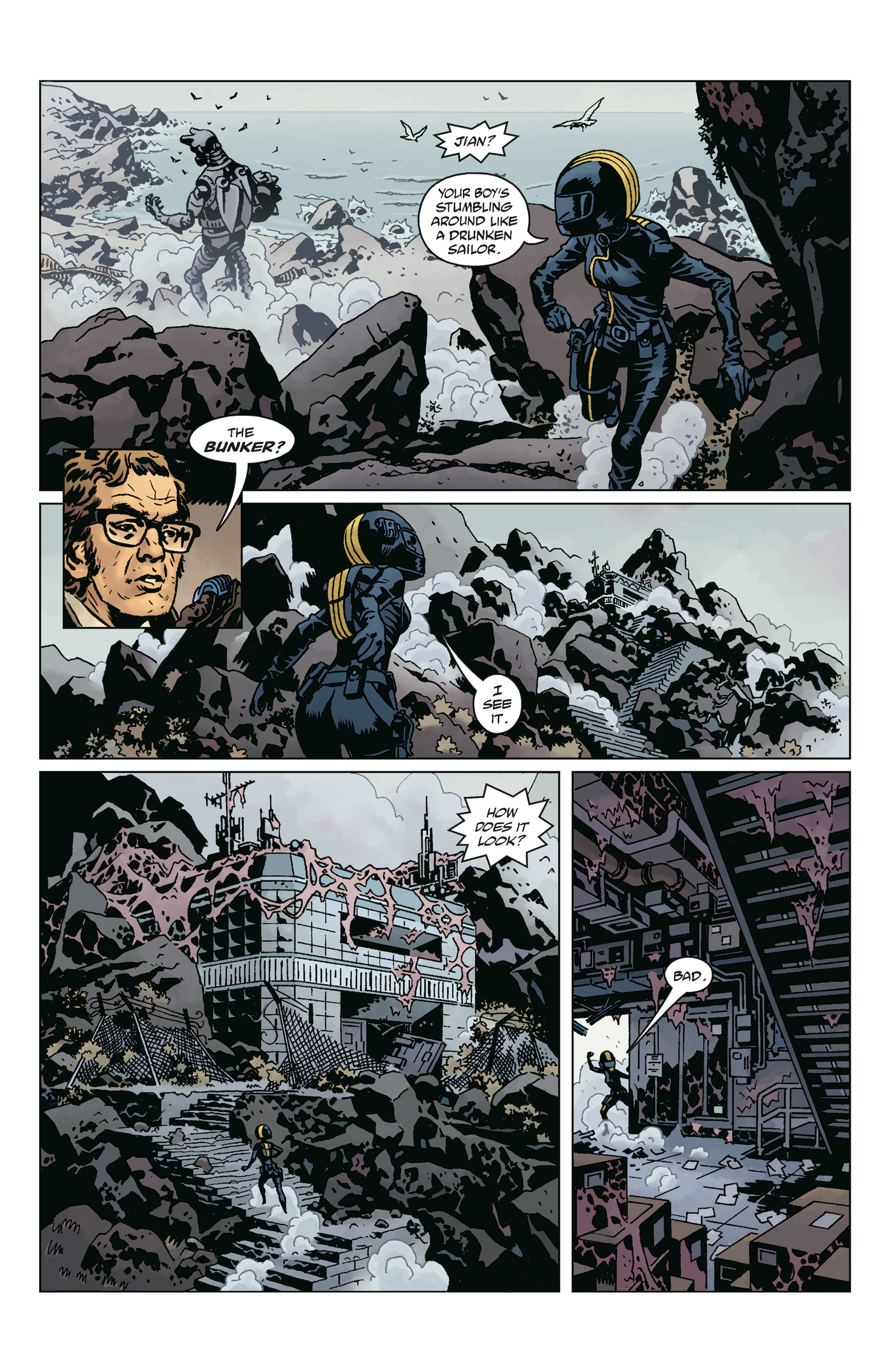 Read online Giant Robot Hellboy comic -  Issue #1 - 14