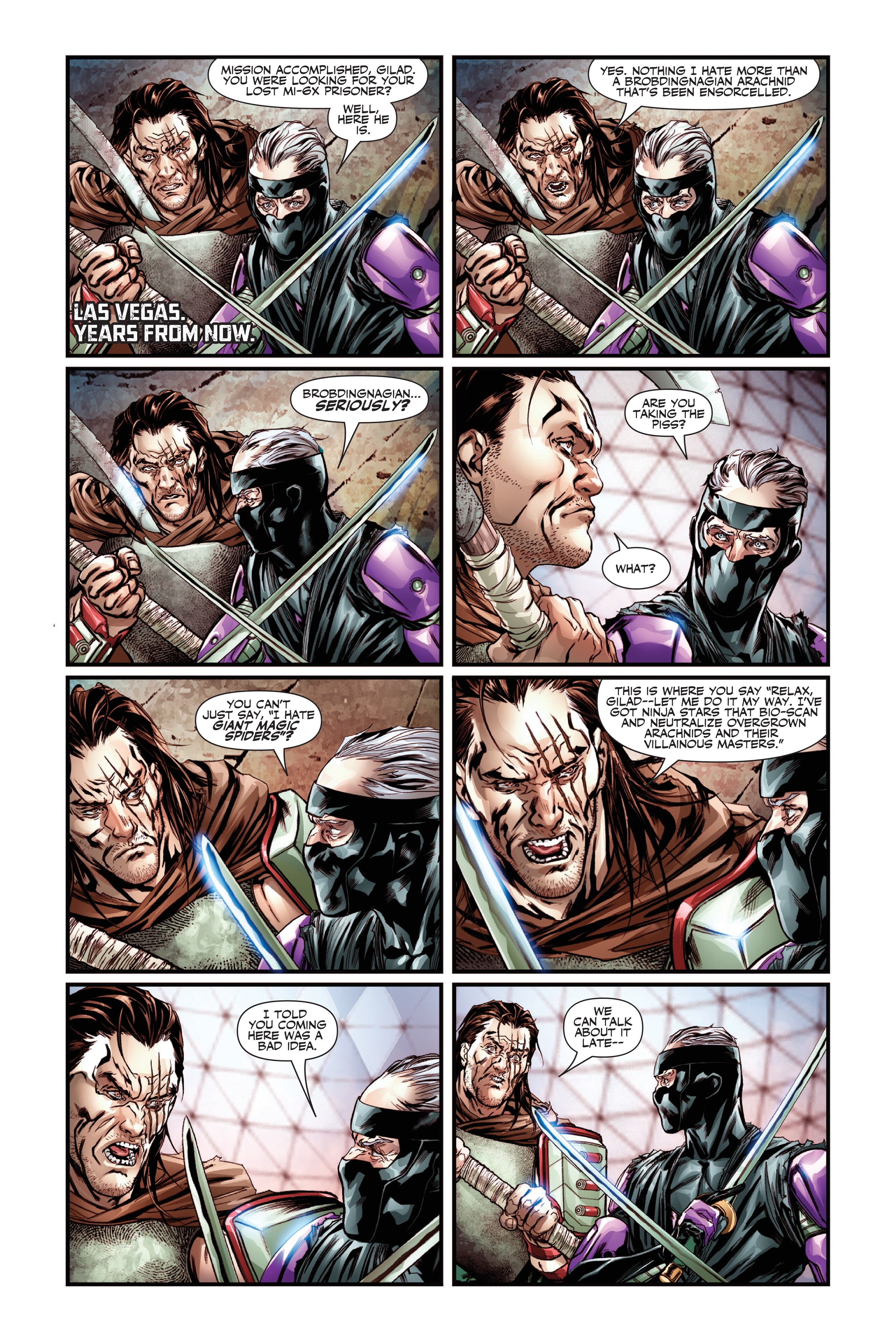Read online Ninjak (2015) comic -  Issue # _Deluxe Edition 2 (Part 3) - 1