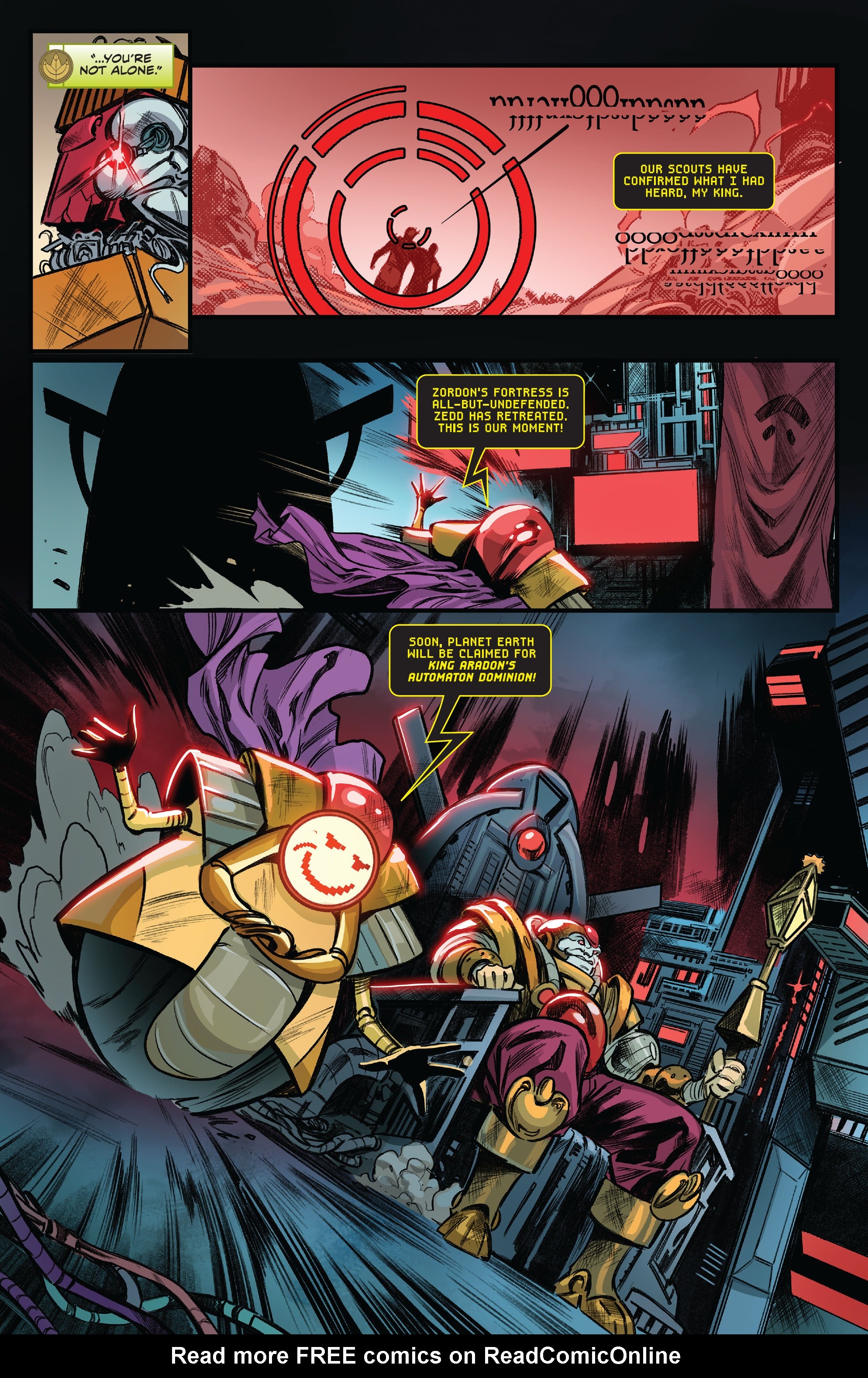 Read online Mighty Morphin comic -  Issue #17 - 22